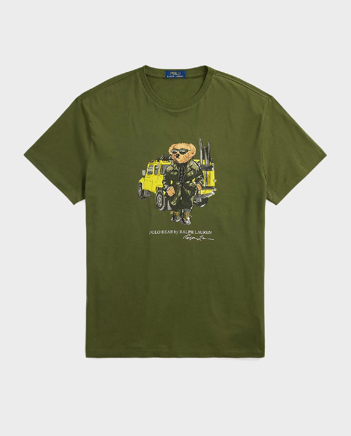 Футболка RALPH LAUREN Olive Bear Classic Fit T-Shirt