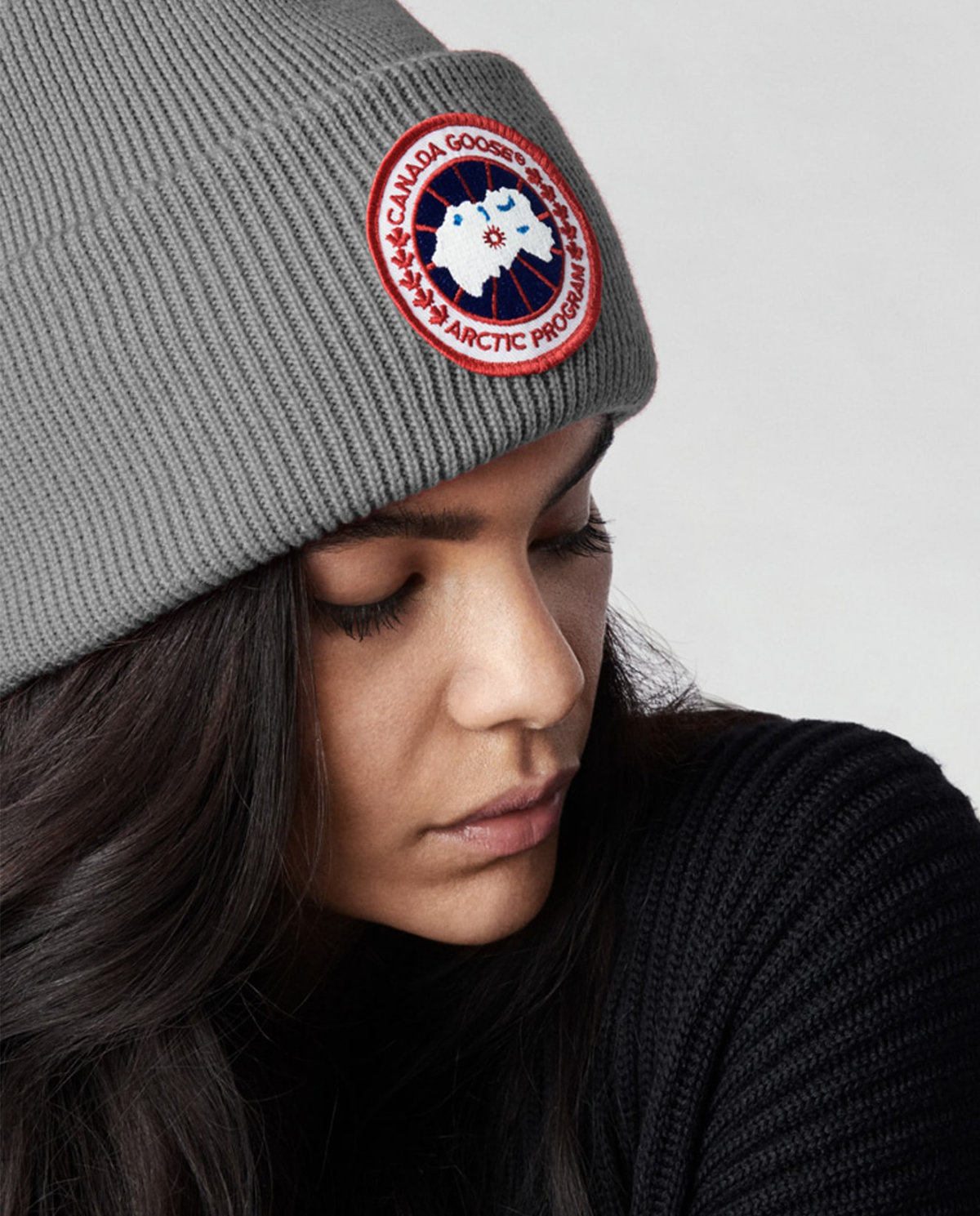 Сіра кепка з логотипом CANADA GOOSE розмір ONE SIZE