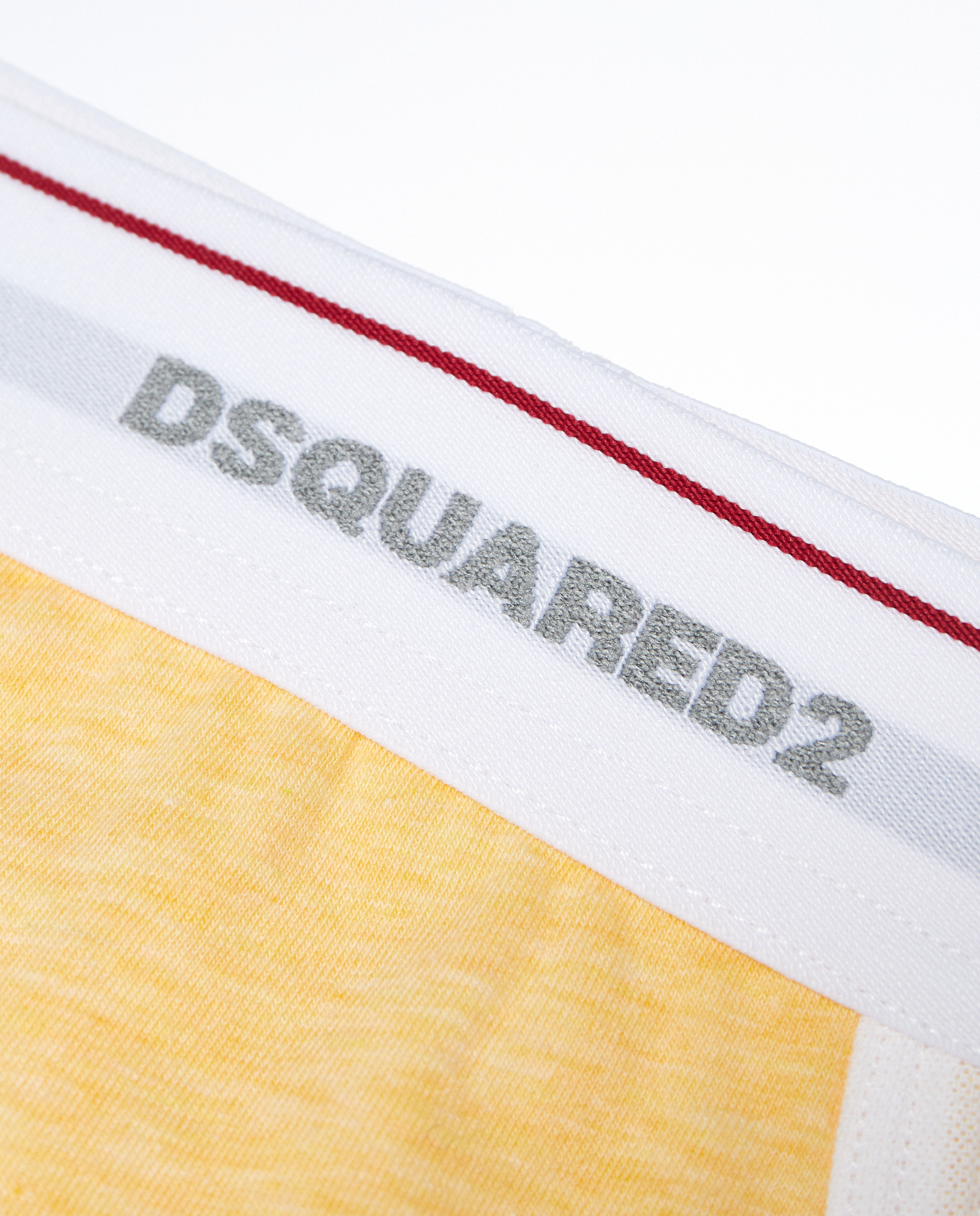 DSQUARED2 Жовті труси з логотипом