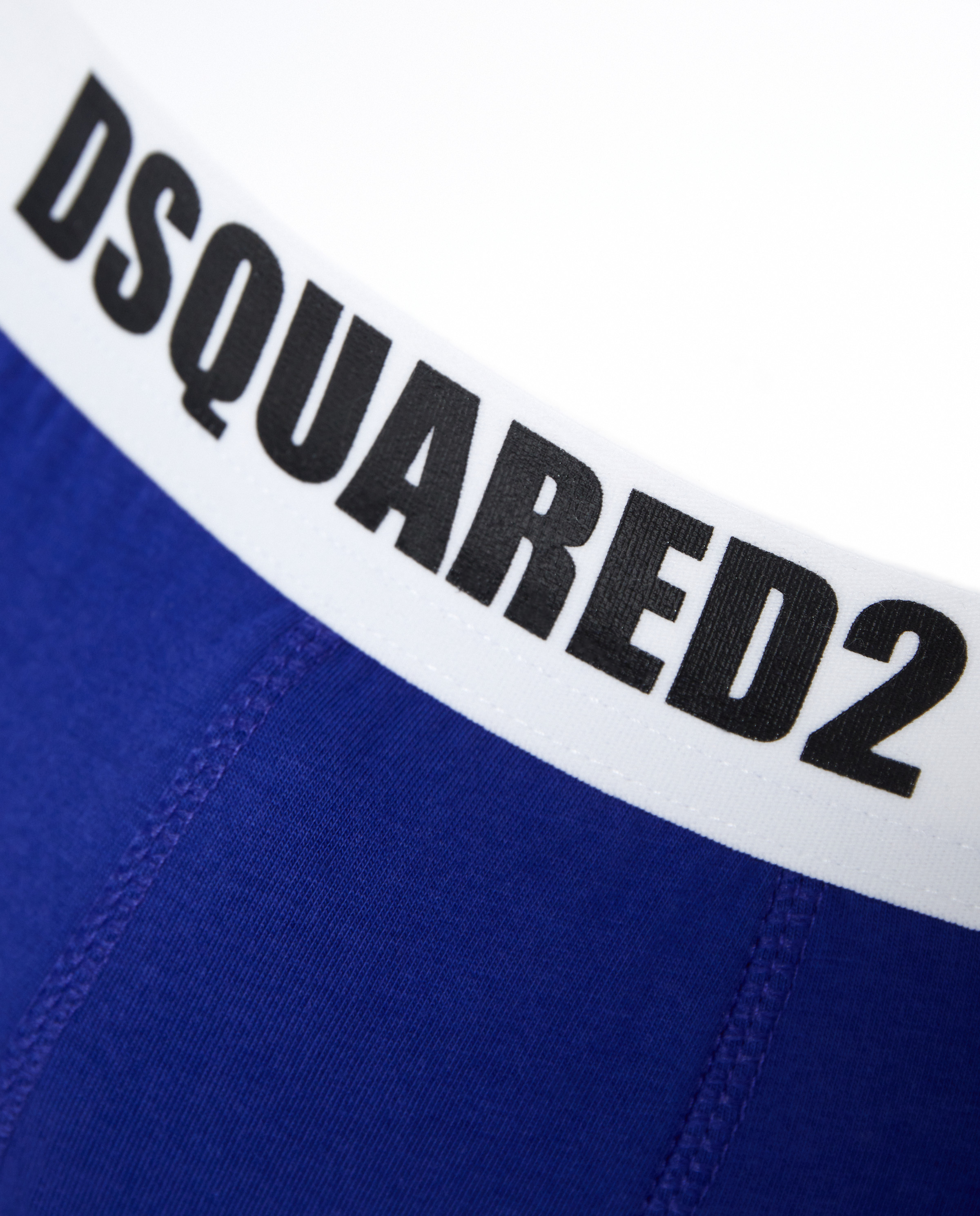 DSQUARED2 Сині боксерські шорти з логотипом