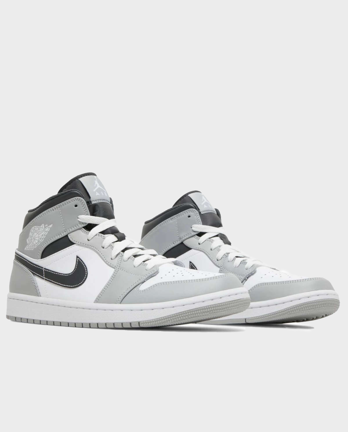 AIR JORDAN Кросівки Air Jordan 1 Mid Light Smoke Grey Anthracite