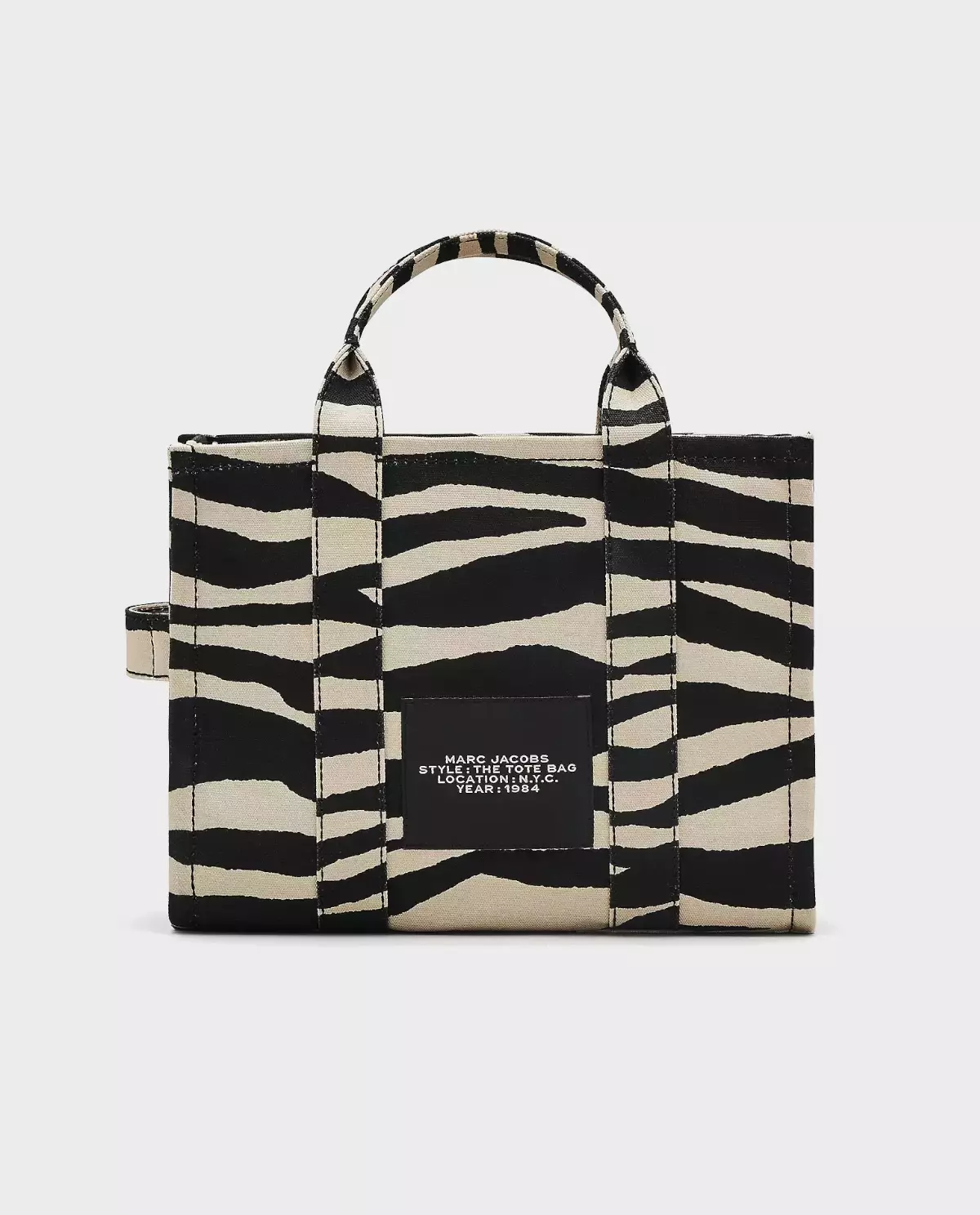 MARC JACOBS Чорно-біла сумка Tote Bag Medium