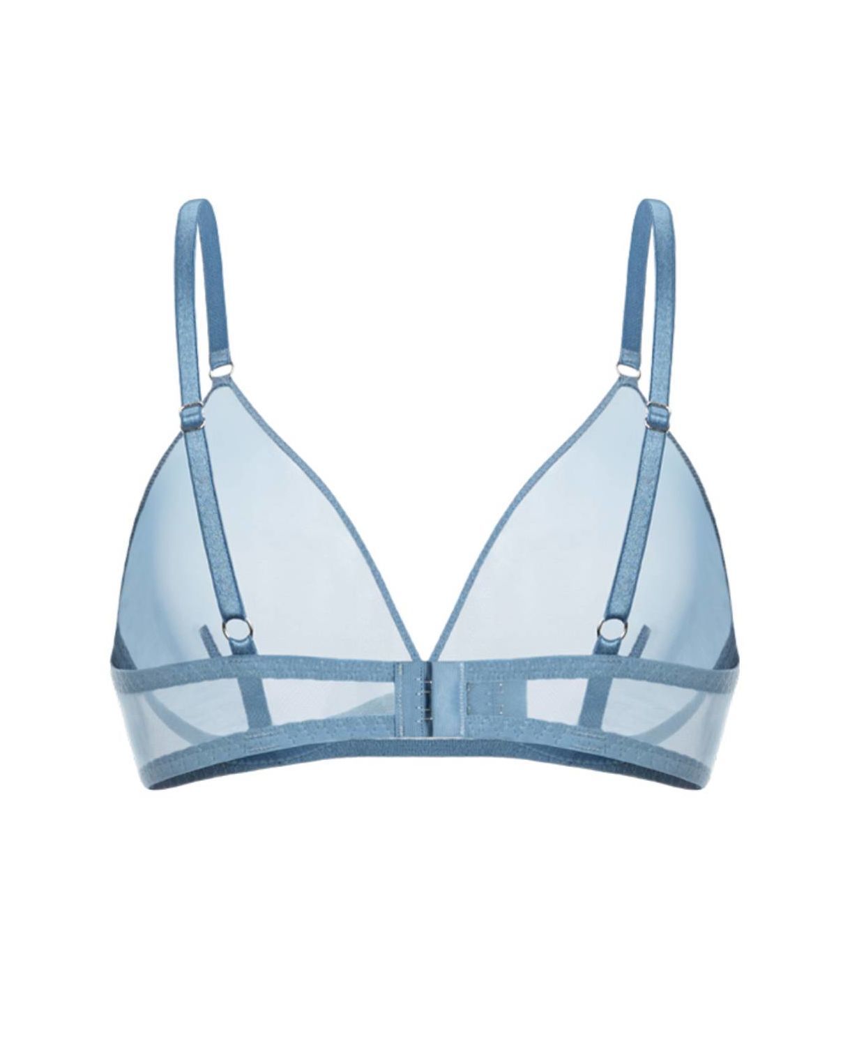 ZHILYOVA LINGERIE Голубой сетчатый бюстгальтер Unnamed 10