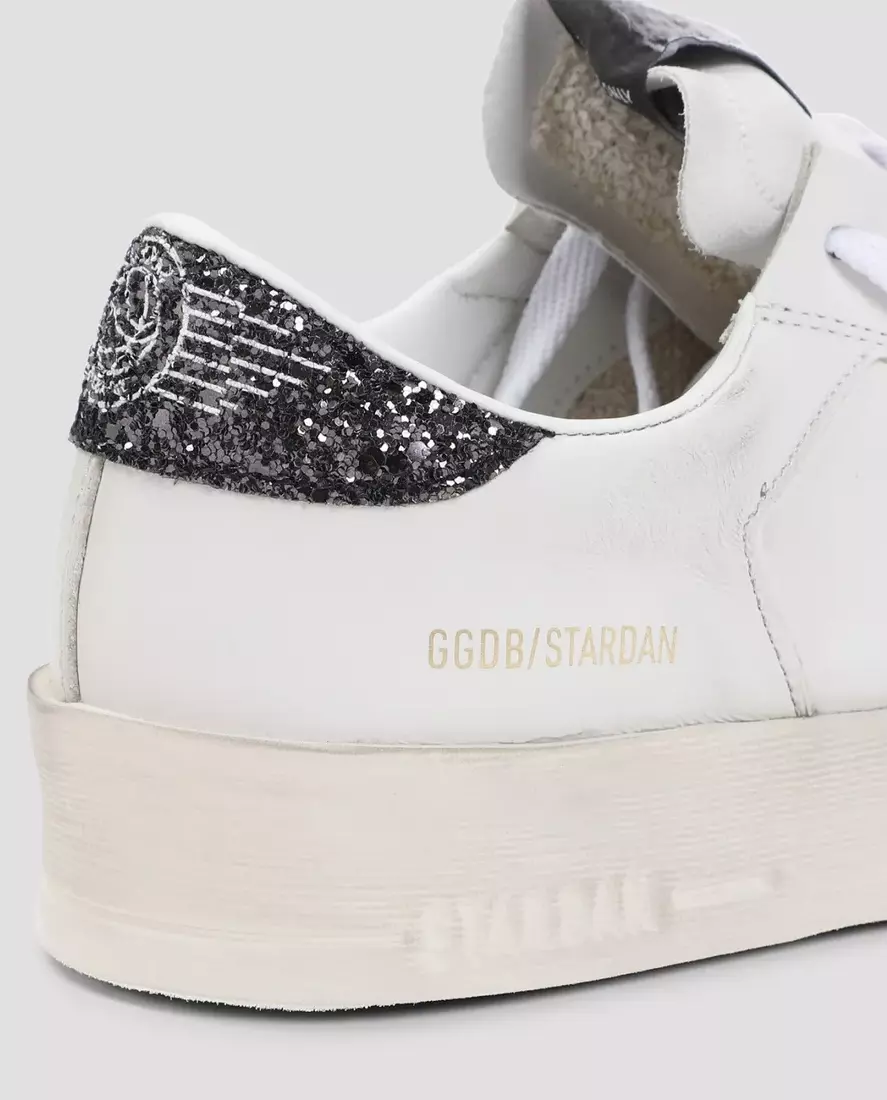 GOLDEN GOOSE Білі кросівки із золотою зіркою