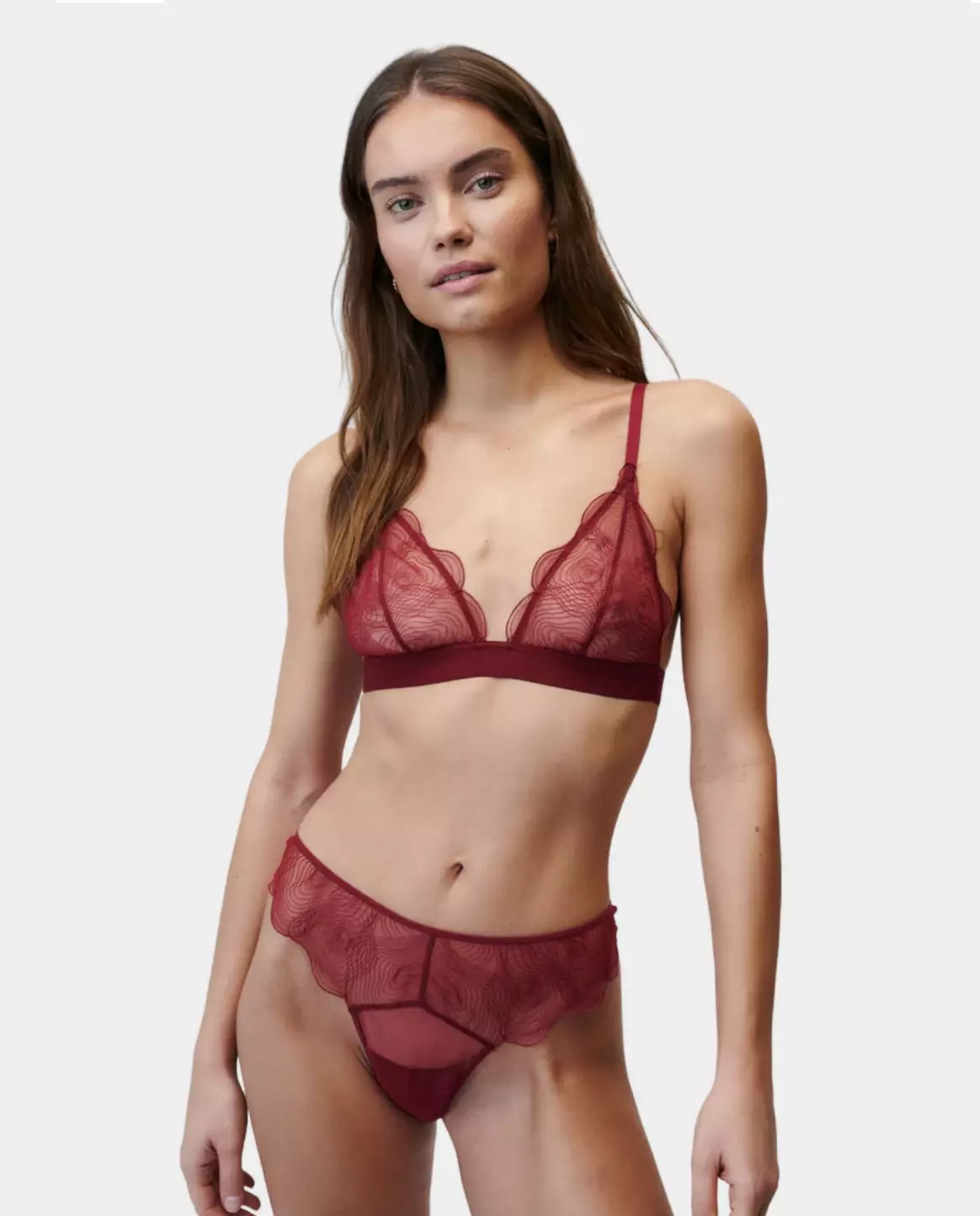 Бюстгальтер UNDRESS CODE Burgundy Gentle