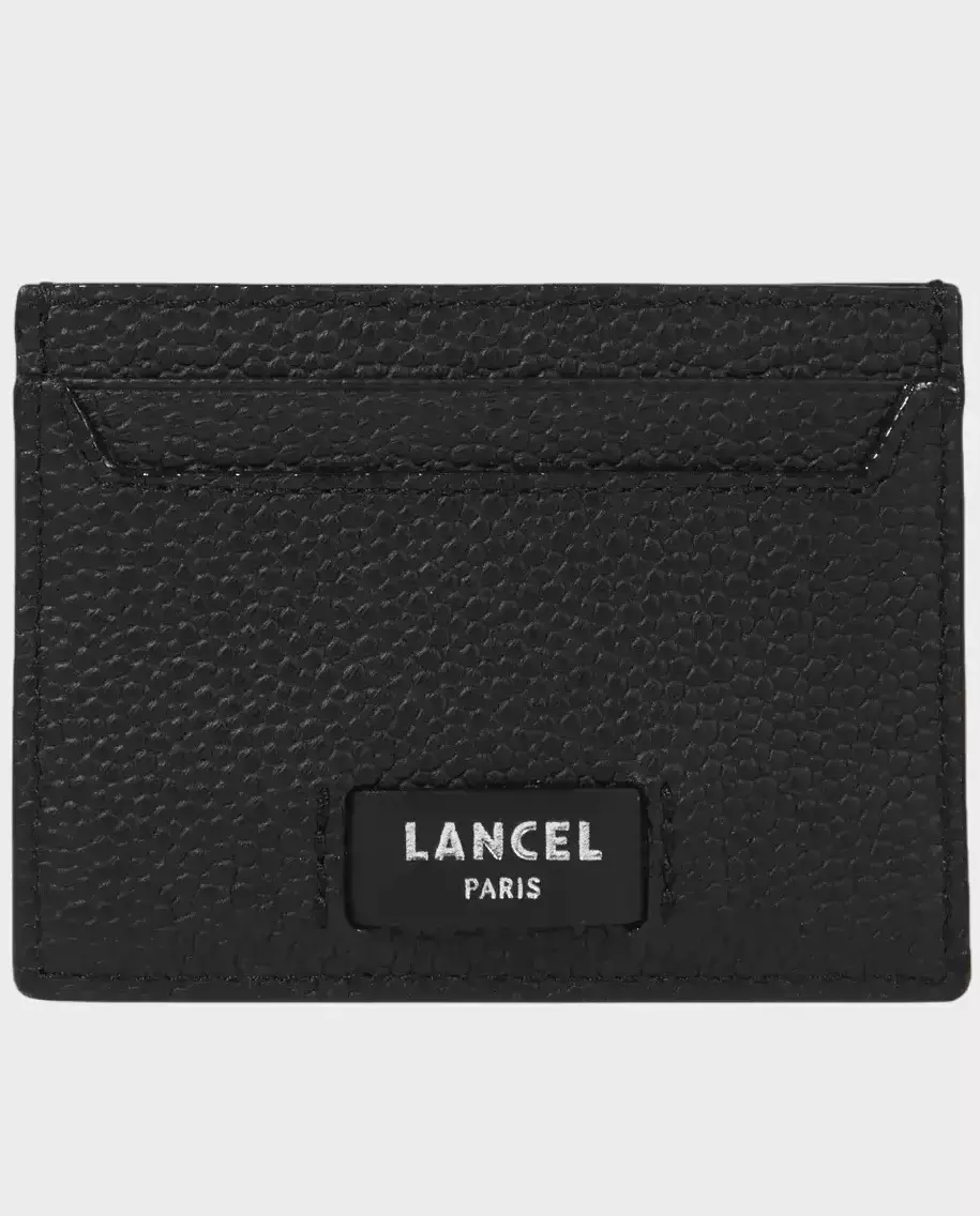 LANCEL Чорний футляр для карт Ninon