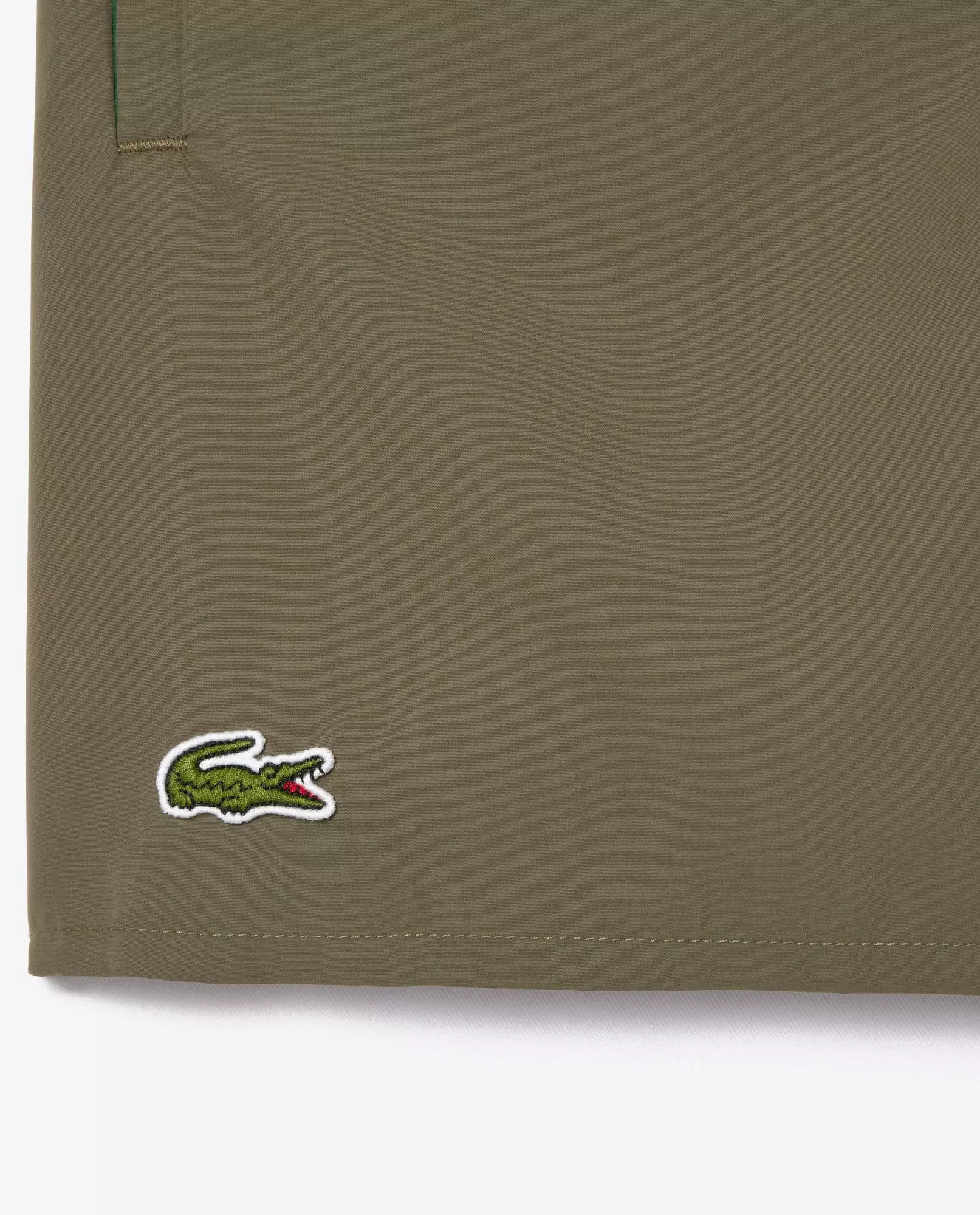 LACOSTE Шорти для плавання кольору хакі