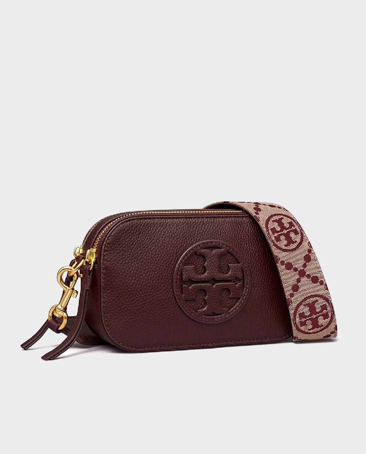 Міні-сумка TORY BURCH Burgundy Miller Mini Crossbody