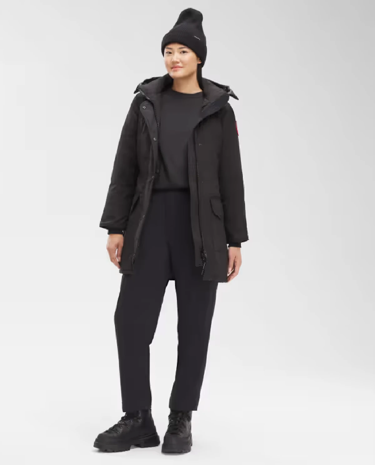 CANADA GOOSE Чорна парка Trillium