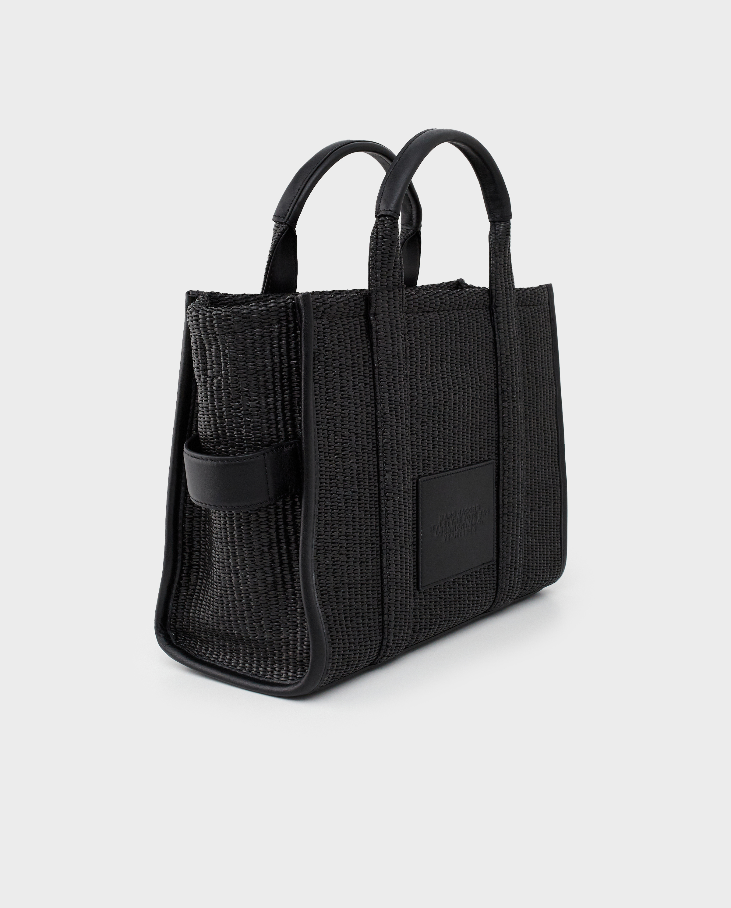 MARC JACOBS Чорна плетена сумка Medium Tote