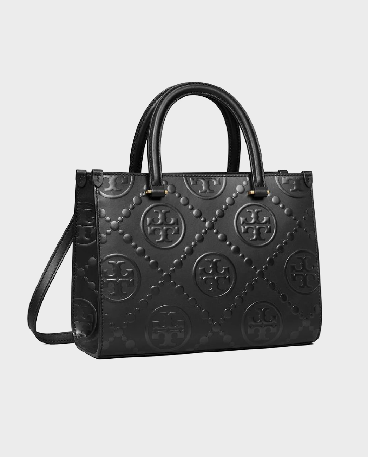 TORY BURCH Чорна сумка з монограмою