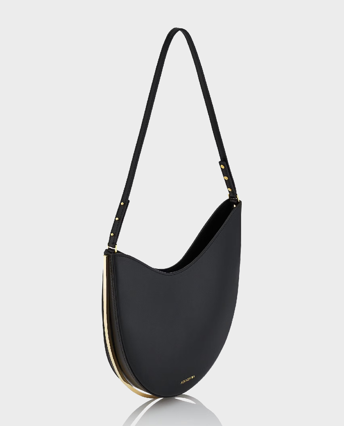 AQUAZZURA Black Purist Hobo bag розмір ONE SIZE