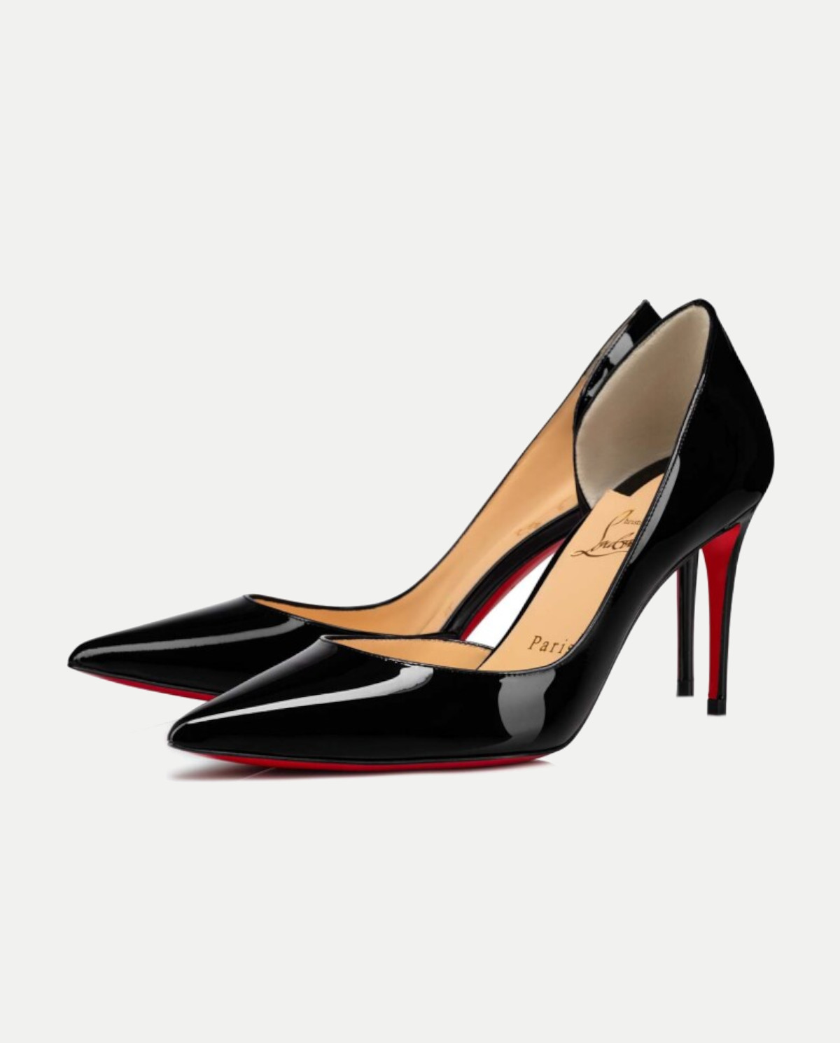 CHRISTIAN LOUBOUTIN Черные шпильки Iriza 8 см