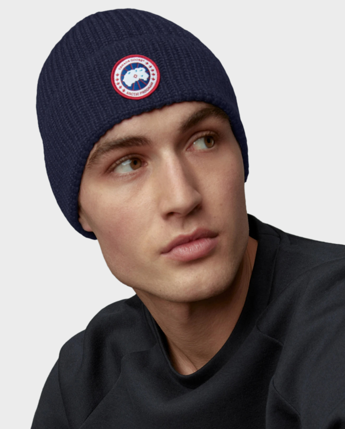 CANADA GOOSE темно-синя арктична шапка