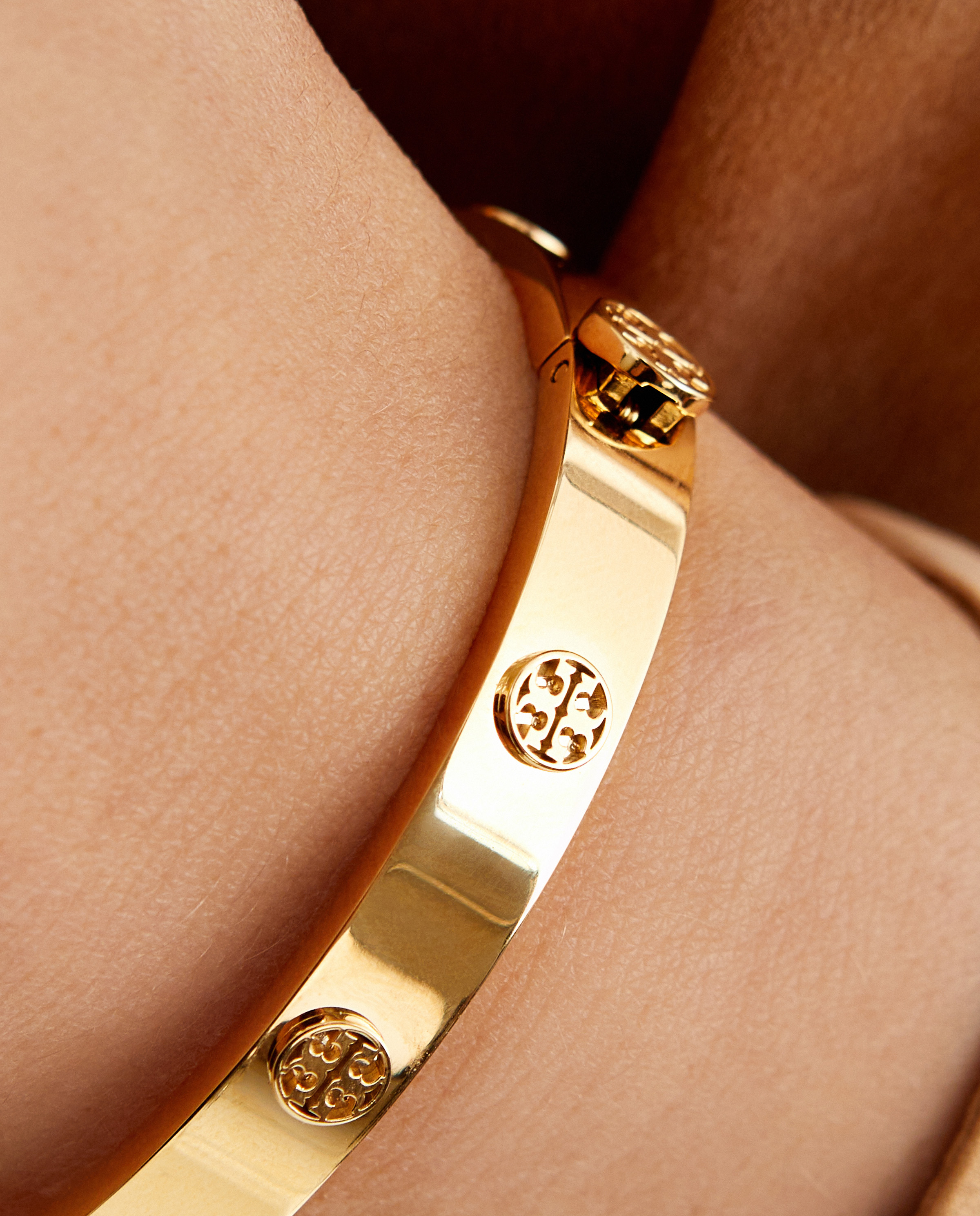 TORY BURCH Позолочений браслет Miller