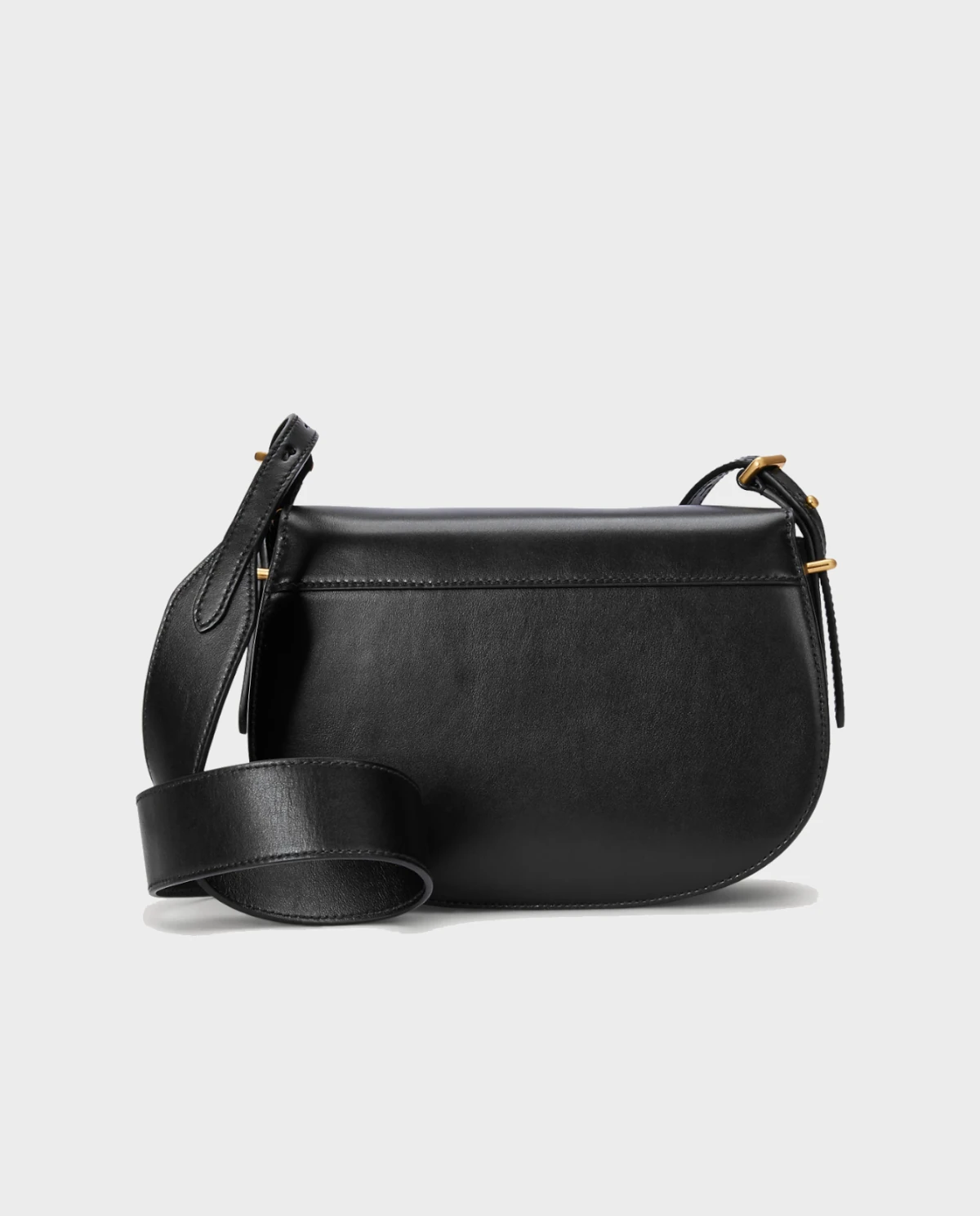 RALPH LAUREN Кожаная сумка Polo ID Saddle Bag 