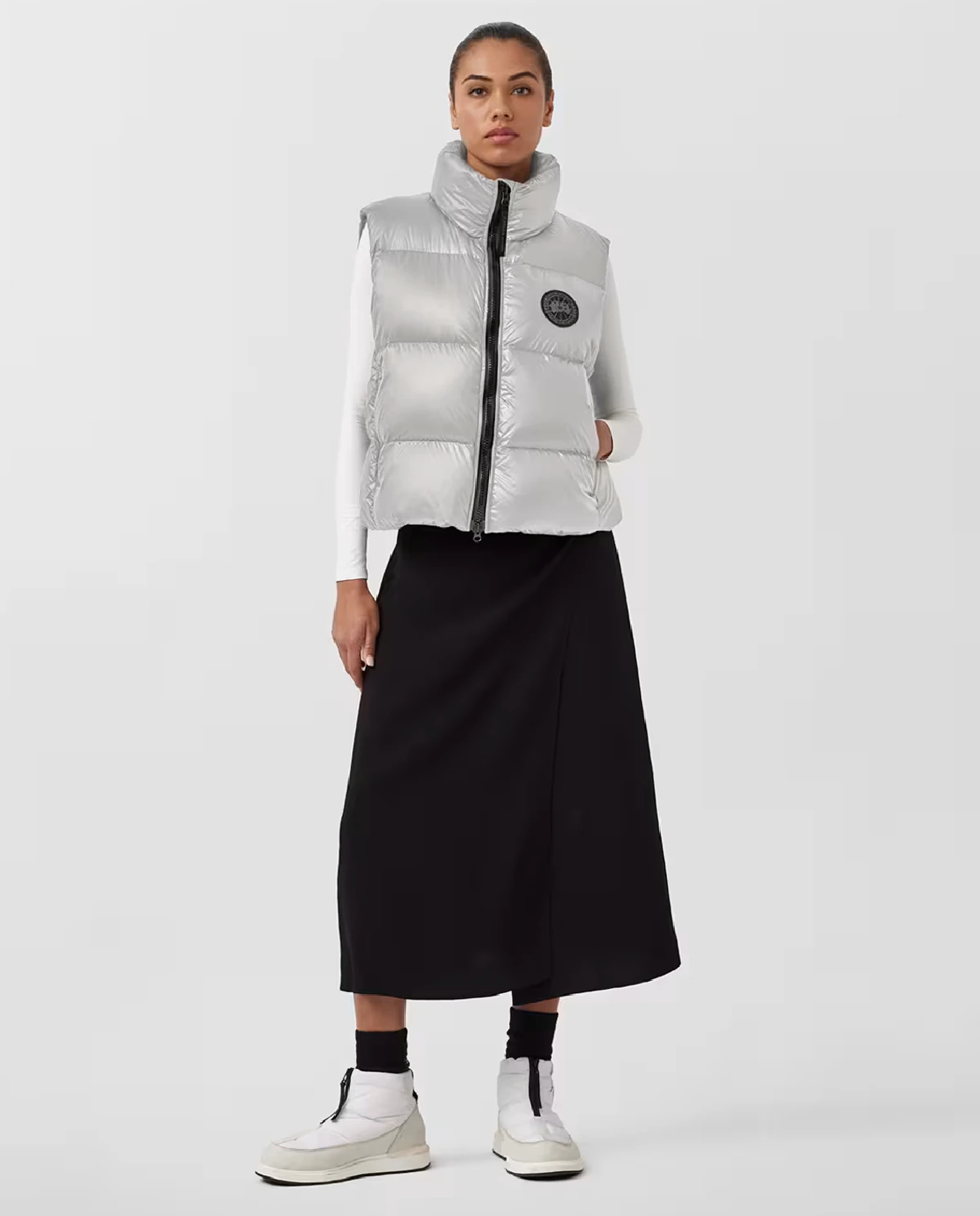 Пуховая жилетка CANADA GOOSE Silver Cypress 