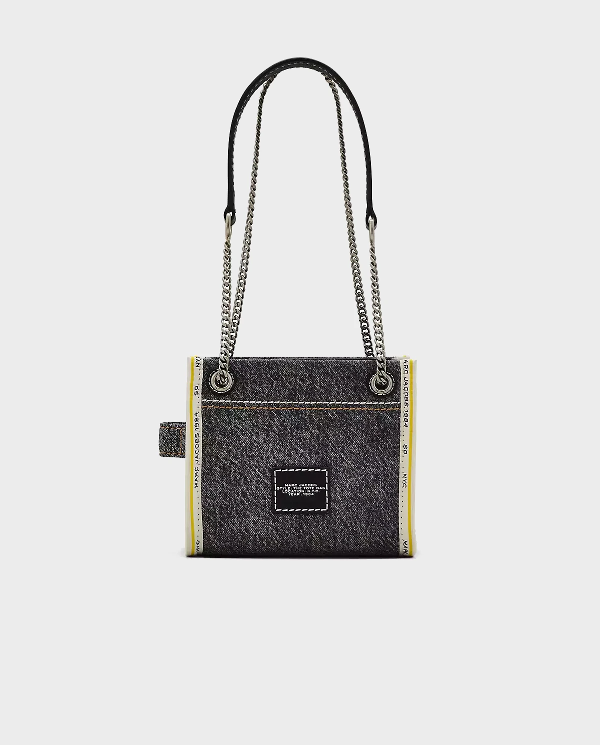 MARC JACOBS Сумочка The Denim Chain Crossbody Tote Bag