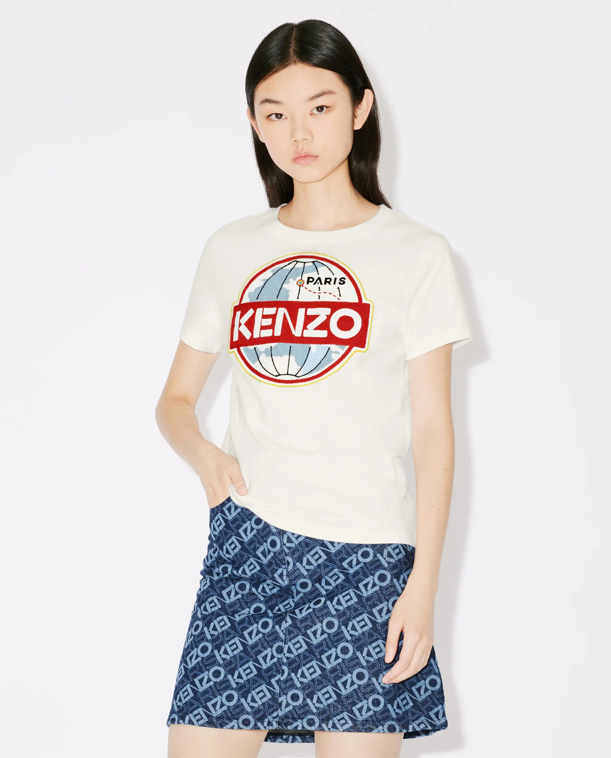 KENZO Біла футболка 