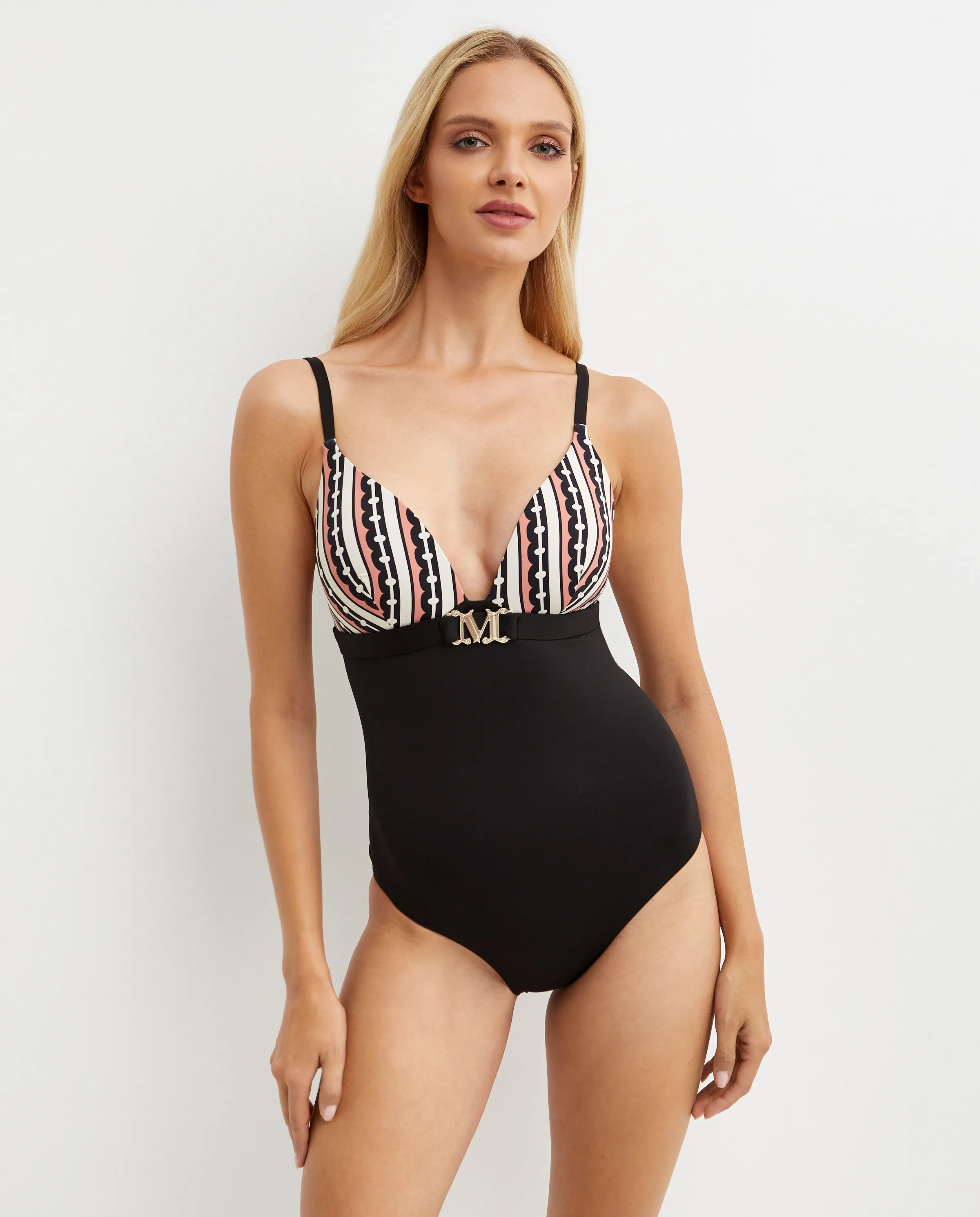 Цілісний купальник MAX MARA BEACHWEAR Cristal