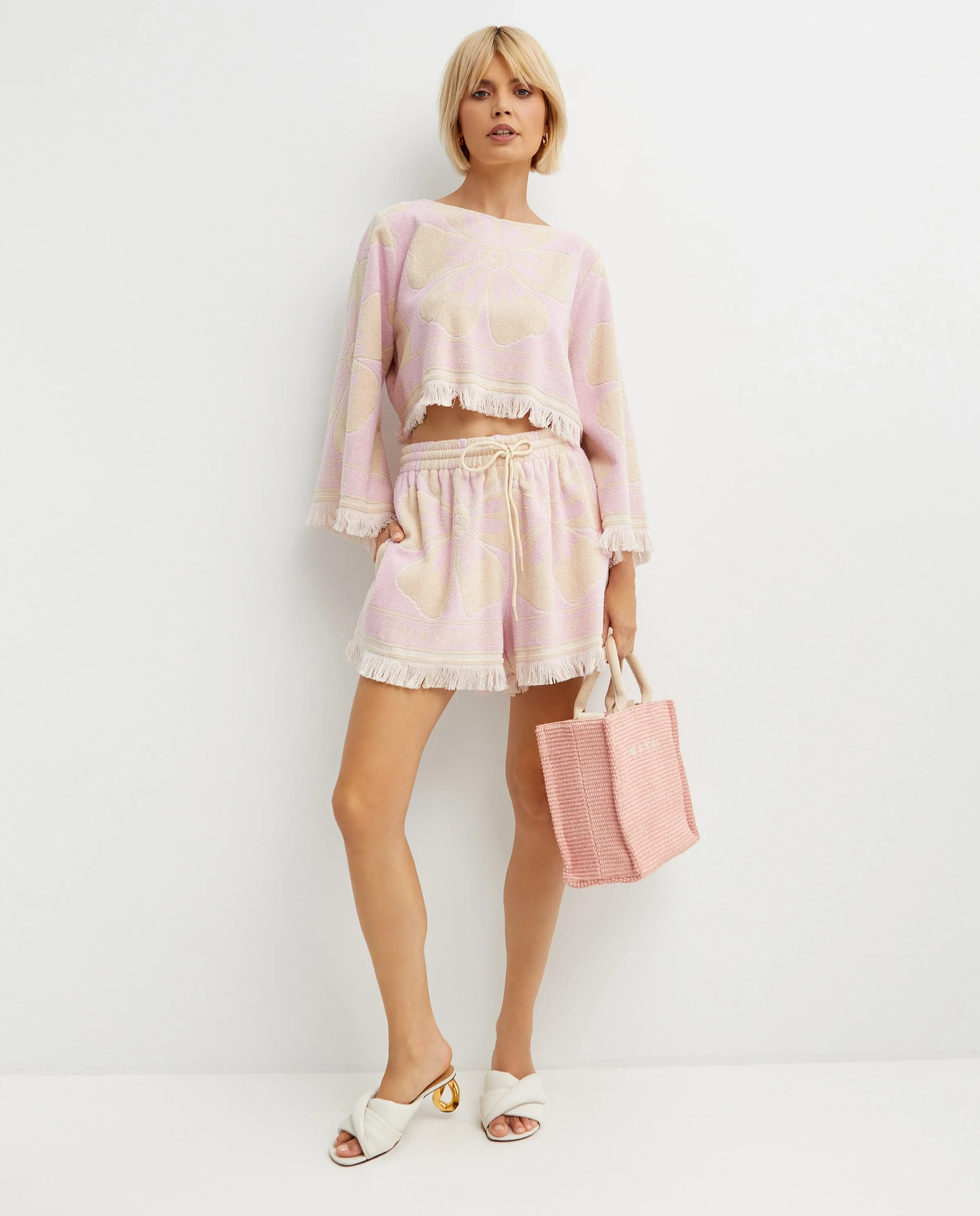 Блузка ZIMMERMANN Pink Pop