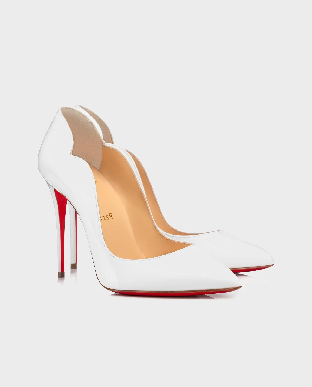 CHRISTIAN LOUBOUTIN Білі шпильки Hot Chick фотографія 3