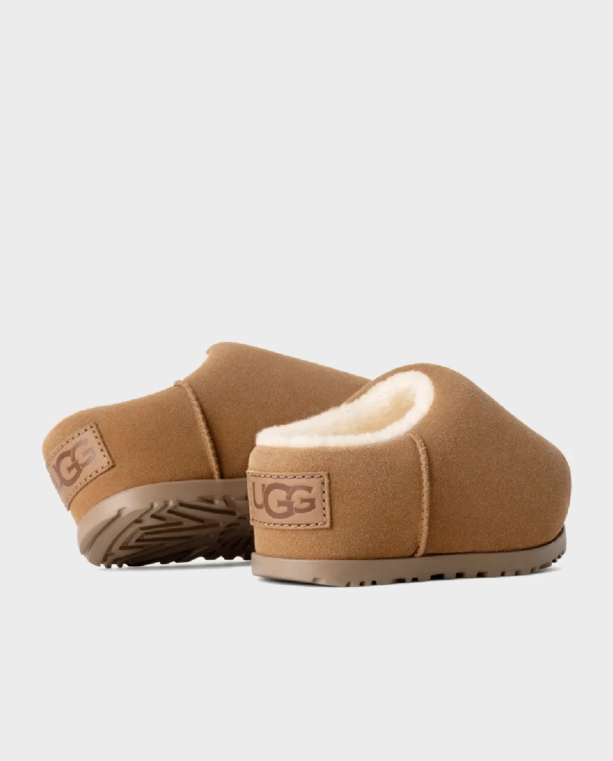 Коричневые сапоги UGG с логотипом Pumped Slide 