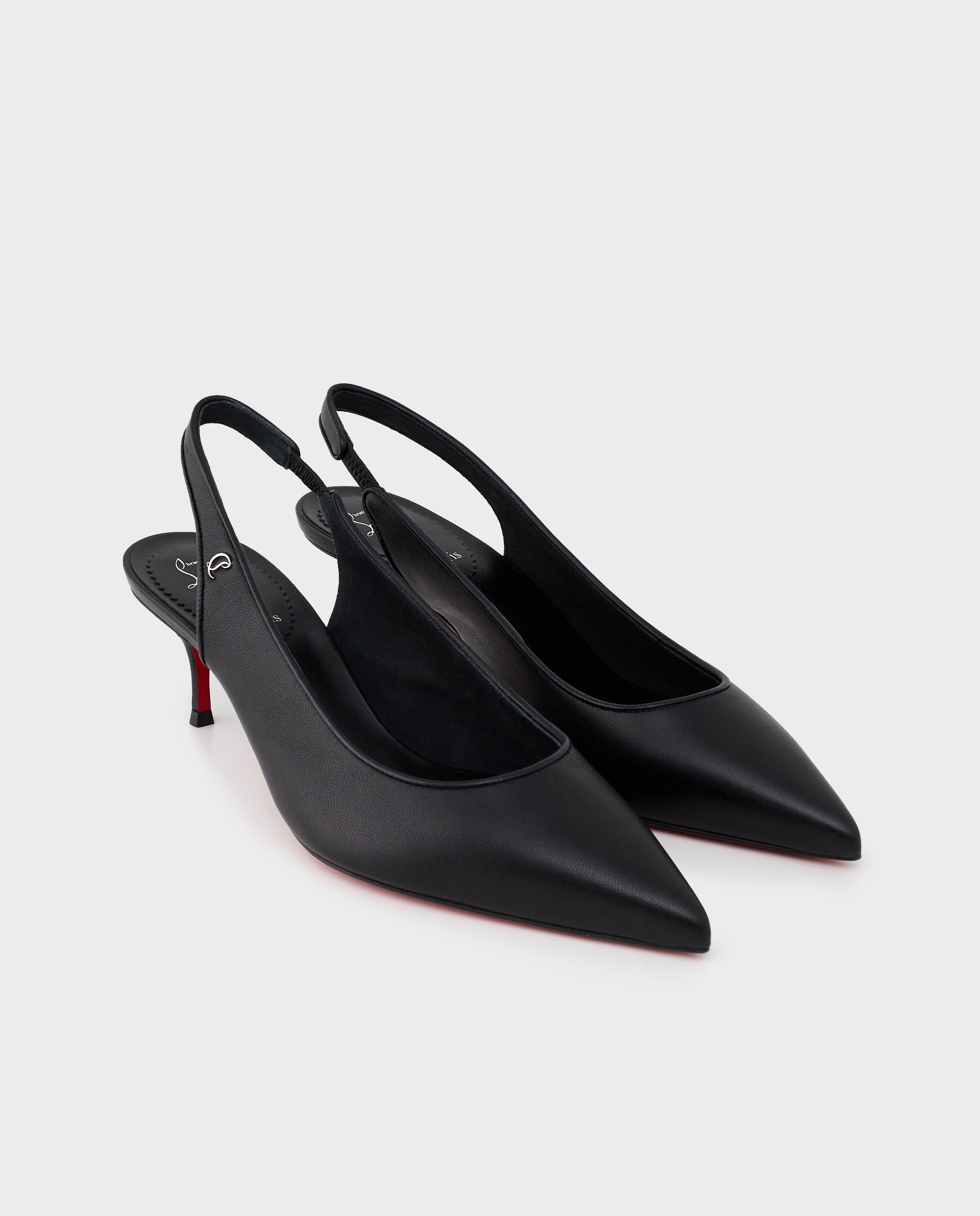 Чорні спортивні туфлі Kate Slingback від CHRISTIAN LOUBOUTIN