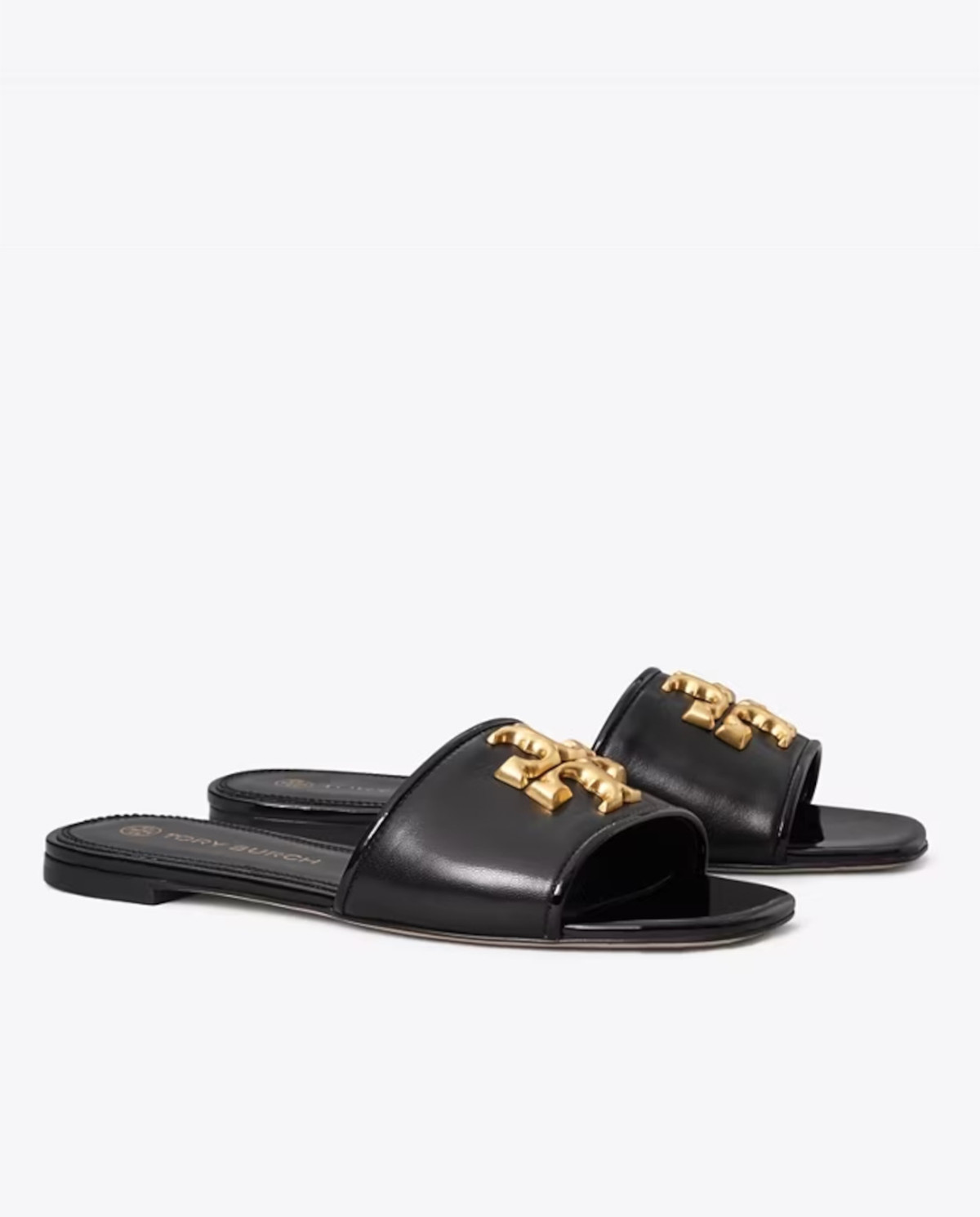 Шльопанці TORY BURCH Black Eleanor