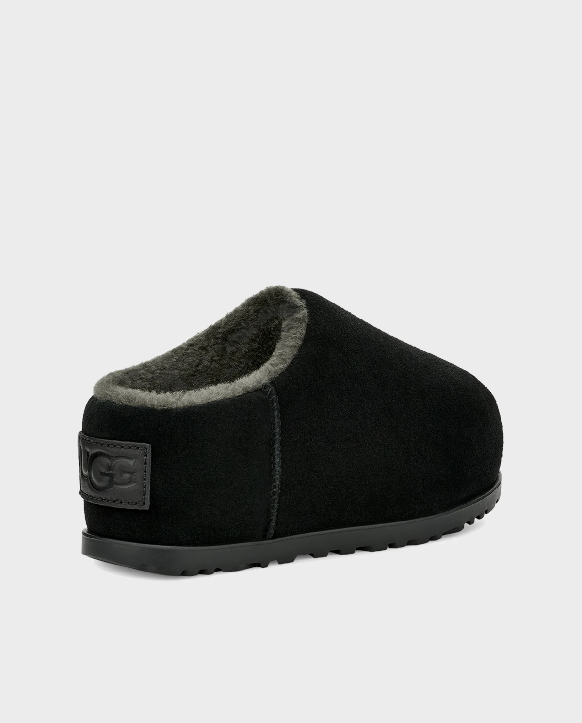 Снігові черевики UGG з чорним логотипом Pumped Slide