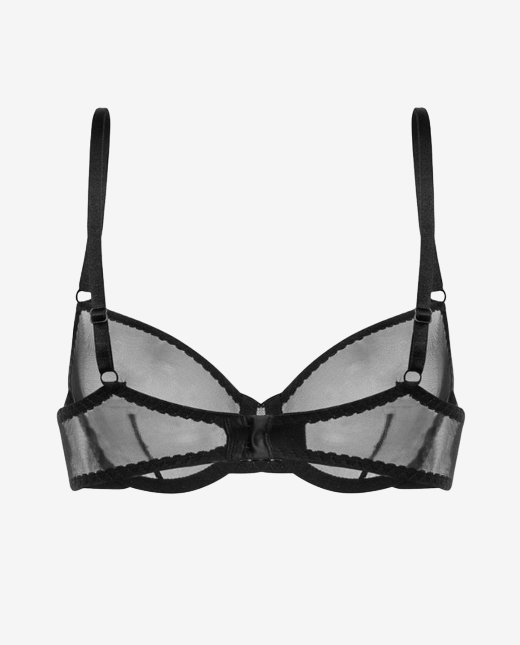 Бюстгальтер из сетки ZHILYOVA LINGERIE Black Ocean