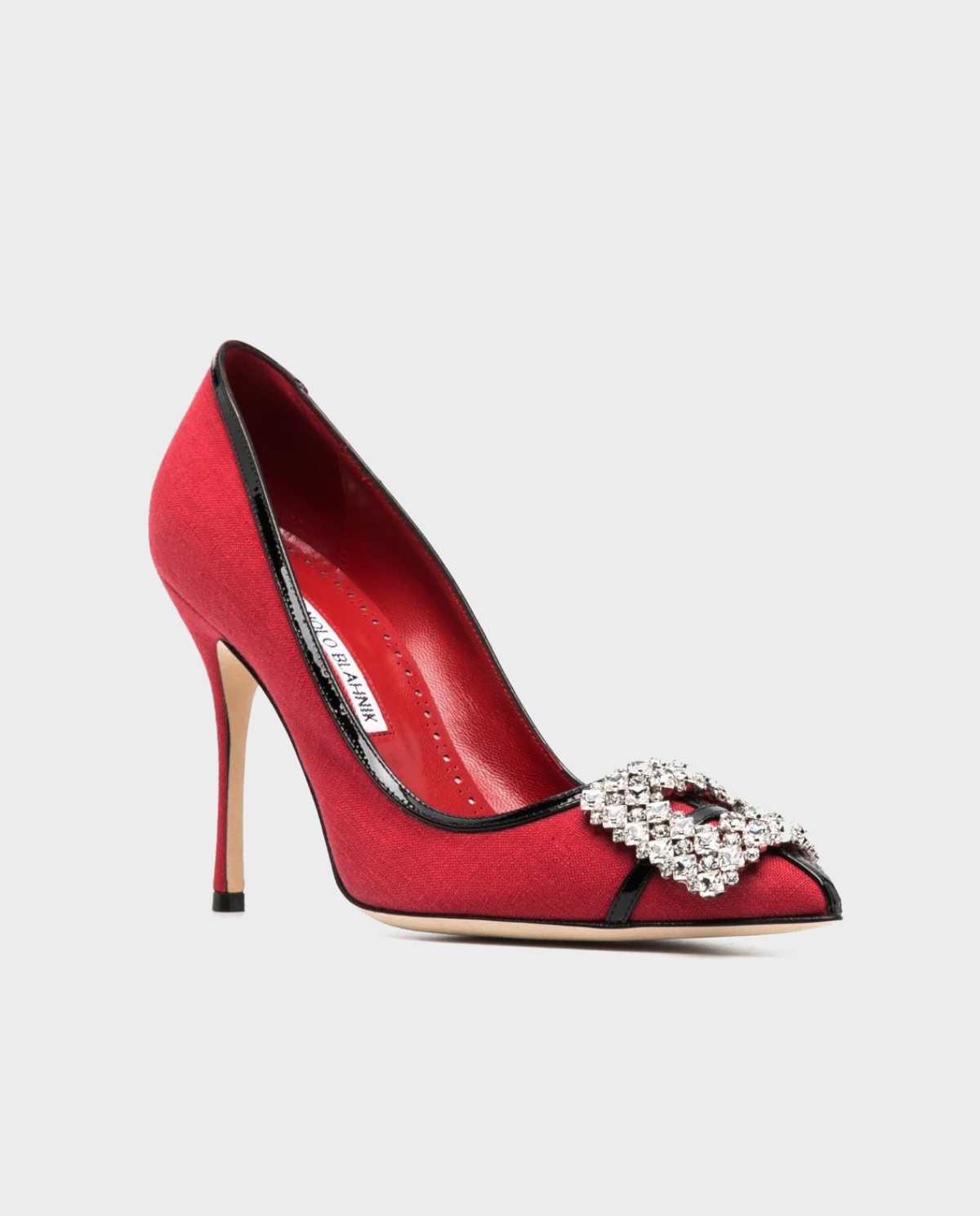 Красные туберозовые шпильки MANOLO BLAHNIK