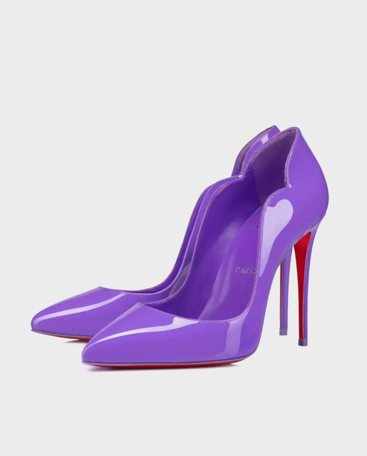 CHRISTIAN LOUBOUTIN Фиолетовые шпильки Hot Chick