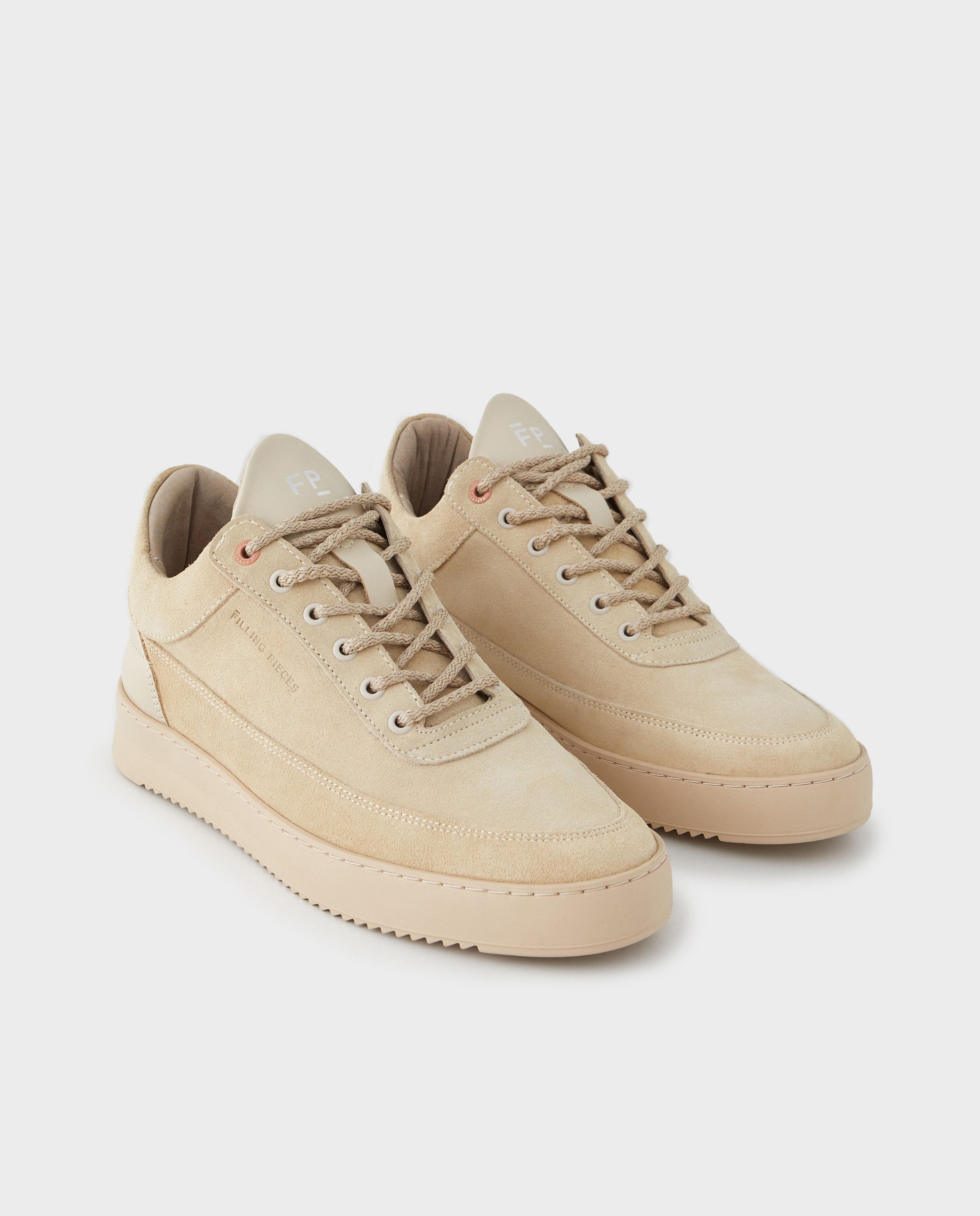 Filling Pieces Замшеві бежеві кросівки Eva