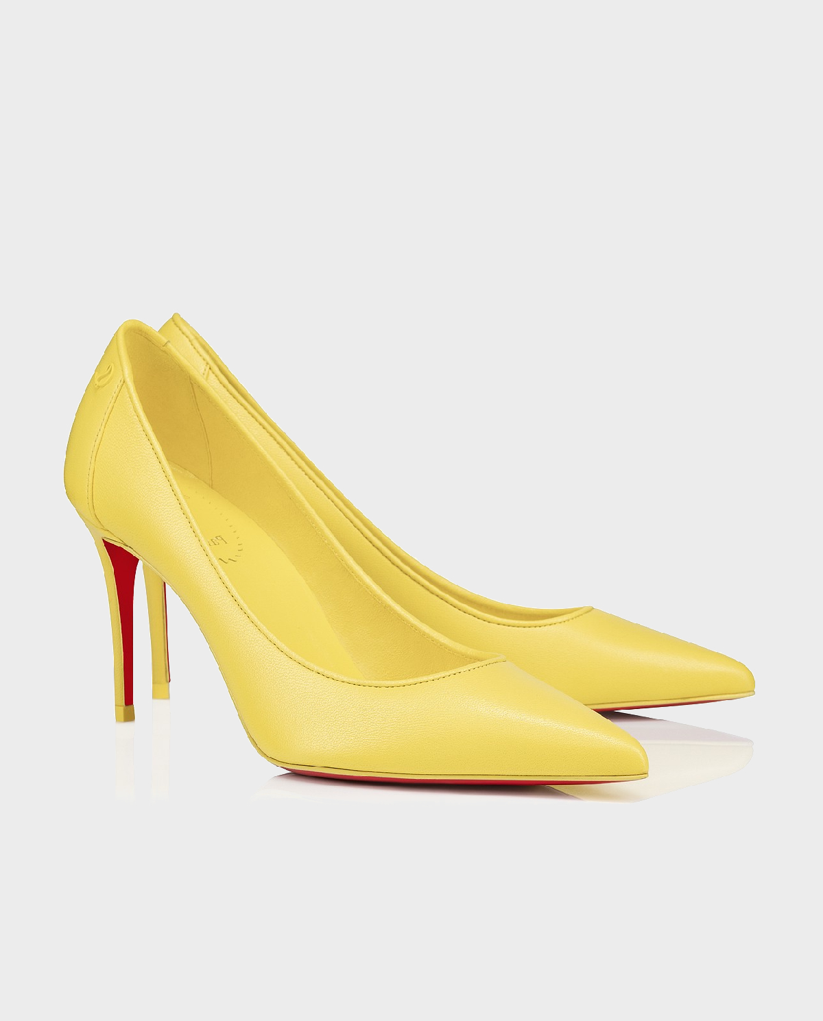 Желтые спортивные шпильки Kate от CHRISTIAN LOUBOUTIN