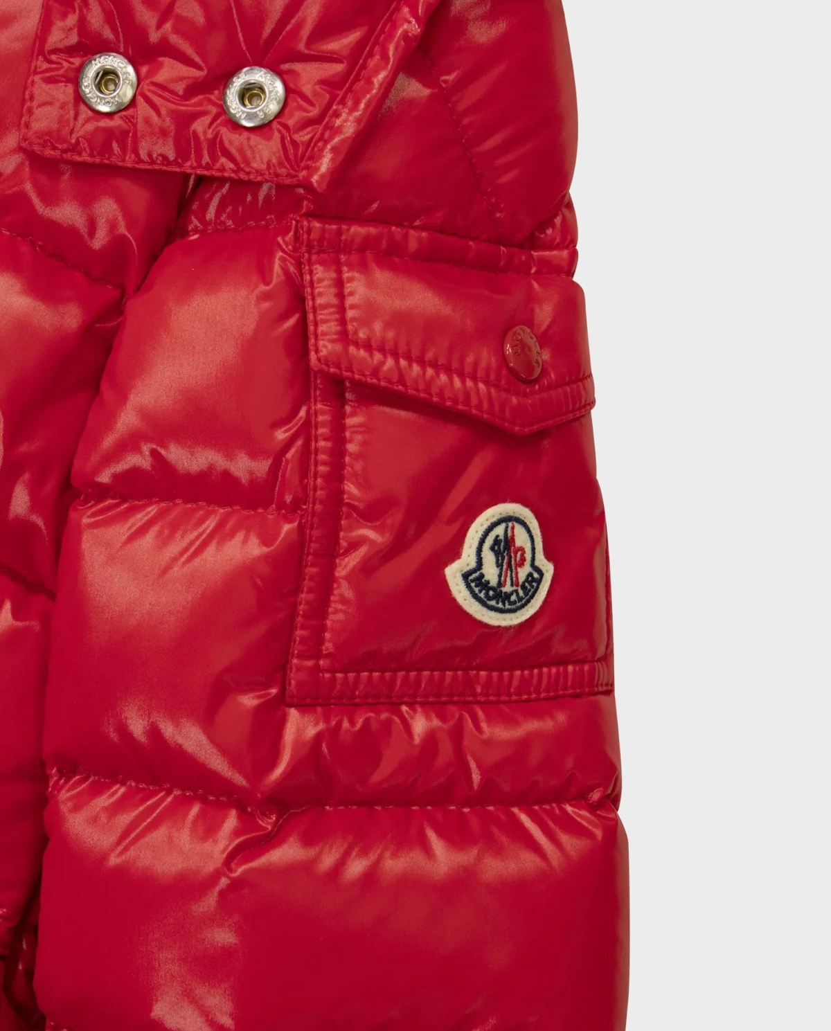 MONCLER KIDS Червоний пуховик Maya 6-14 років