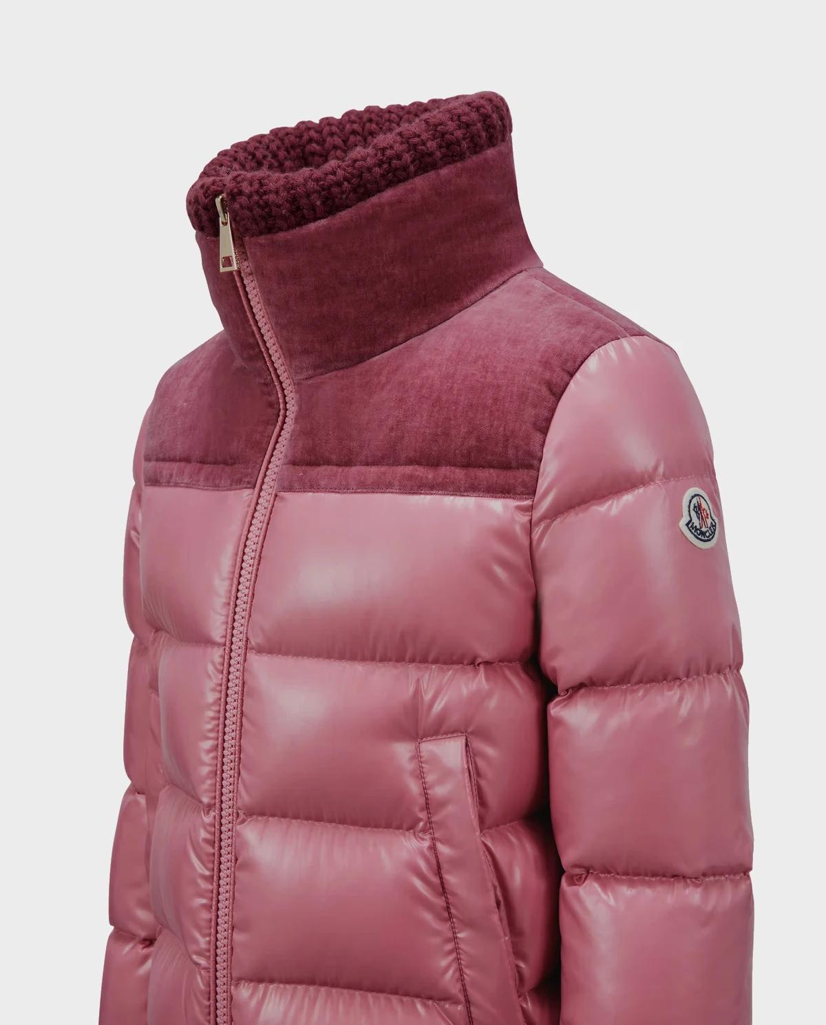 MONCLER KIDS Audrieu Teddy пуховик 