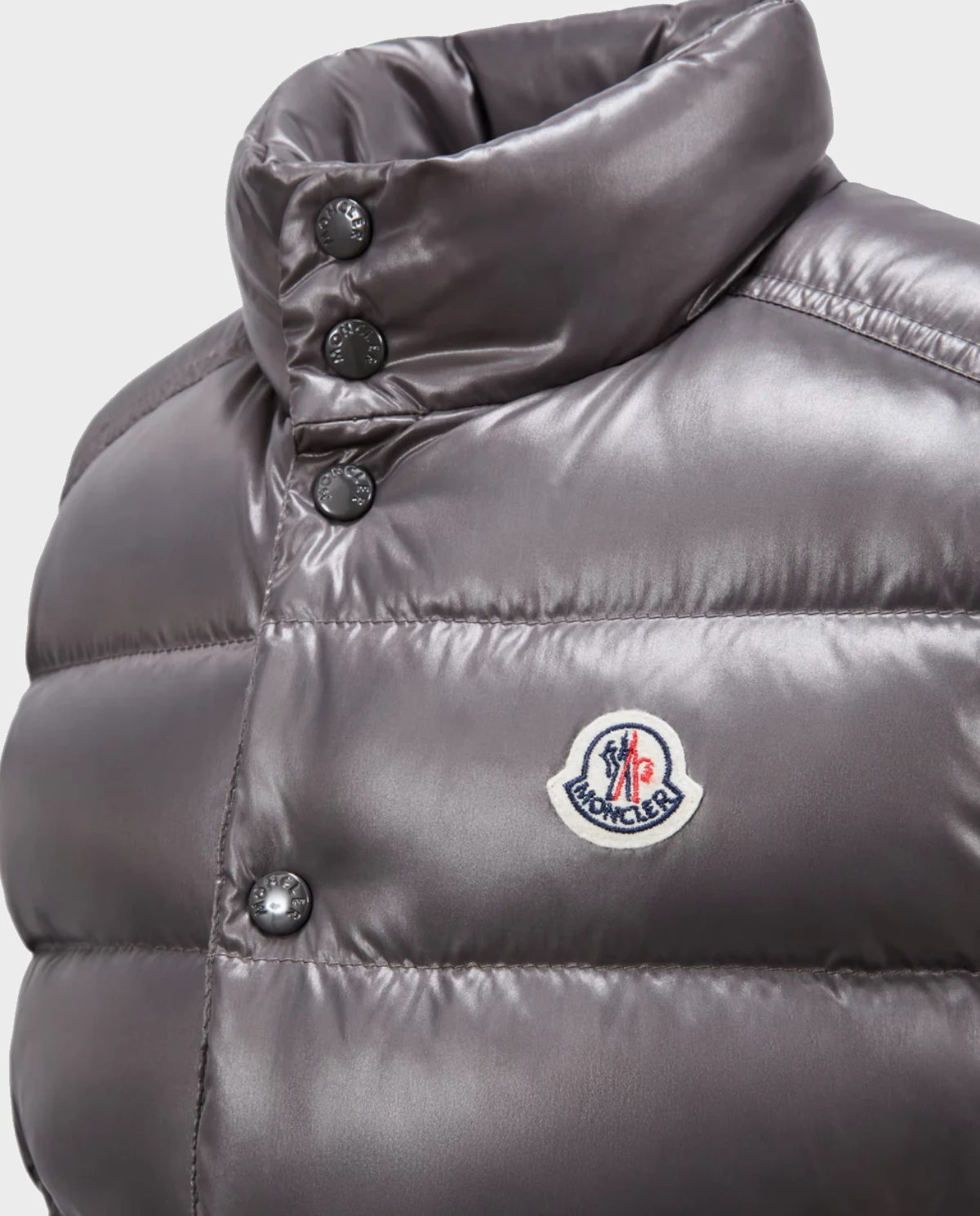 MONCLER KIDS Темно-синий пуховик с капюшоном Macaire 