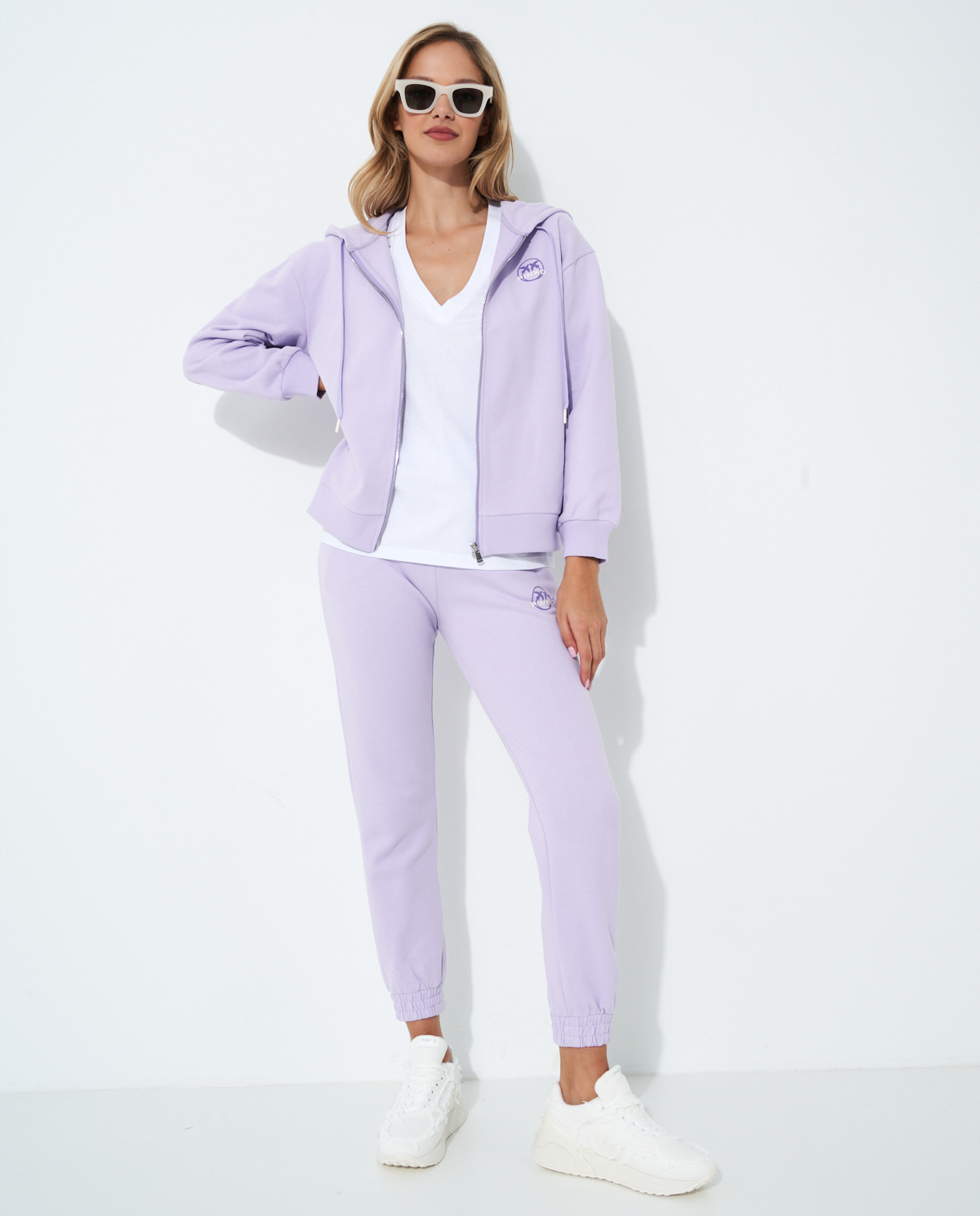 Толстовка PINKO Purple Gaio