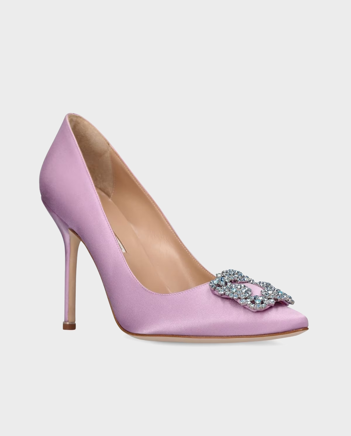 Фиолетовые шпильки MANOLO BLAHNIK Hangisi