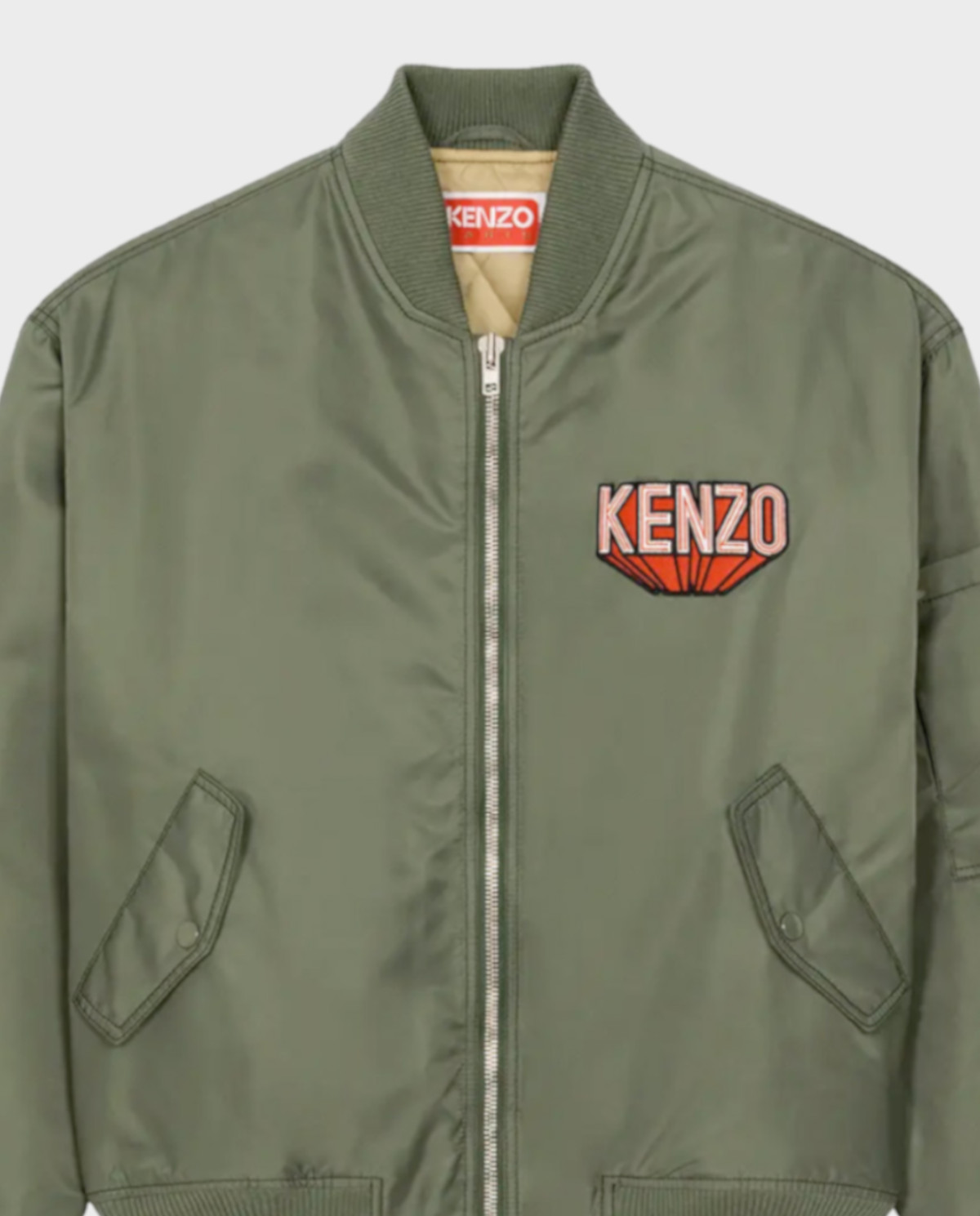 Куртка-бомбер з логотипом KENZO Olive