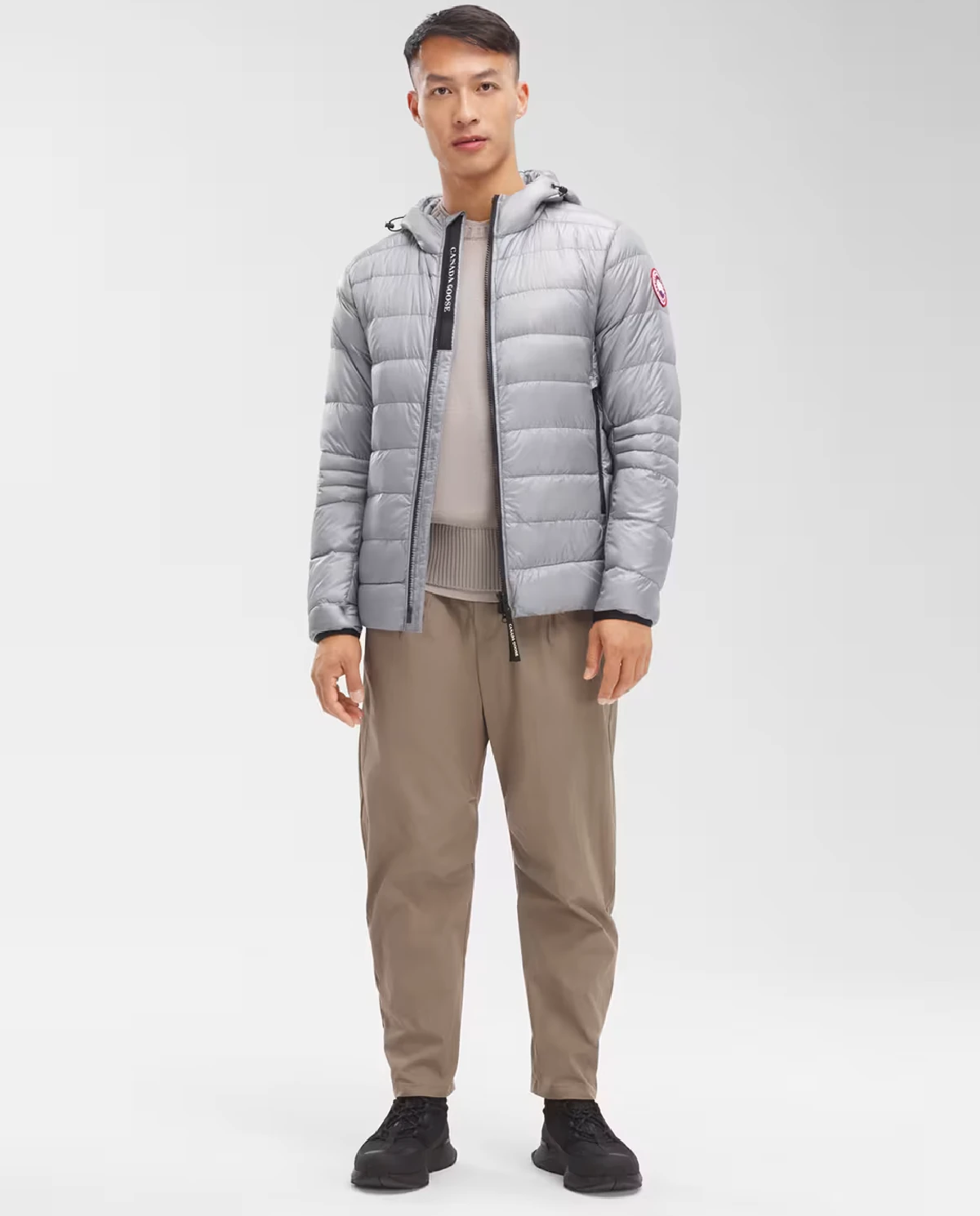 Куртка CANADA GOOSE Silver Crofton Hoody Jacket