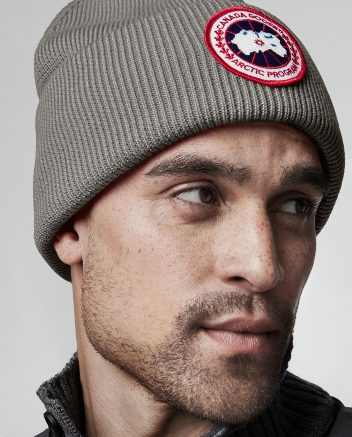 Сіра кепка з логотипом CANADA GOOSE розмір ONE SIZE