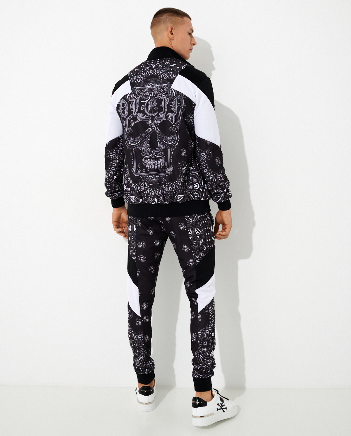 Комплект спортивного костюма PHILIPP PLEIN Black Paisley Foular