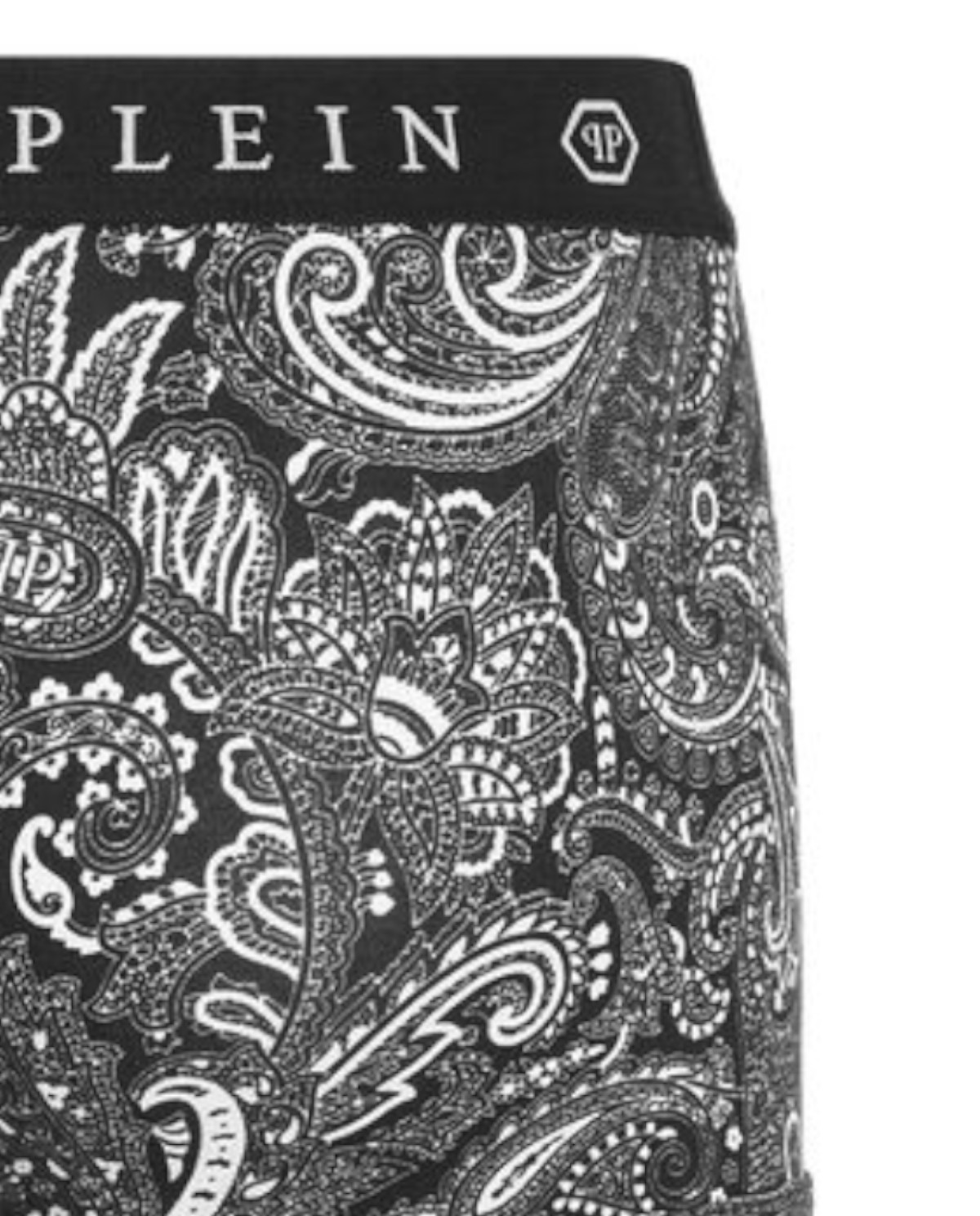 Черные шорты-боксеры от PHILIPP PLEIN с логотипом