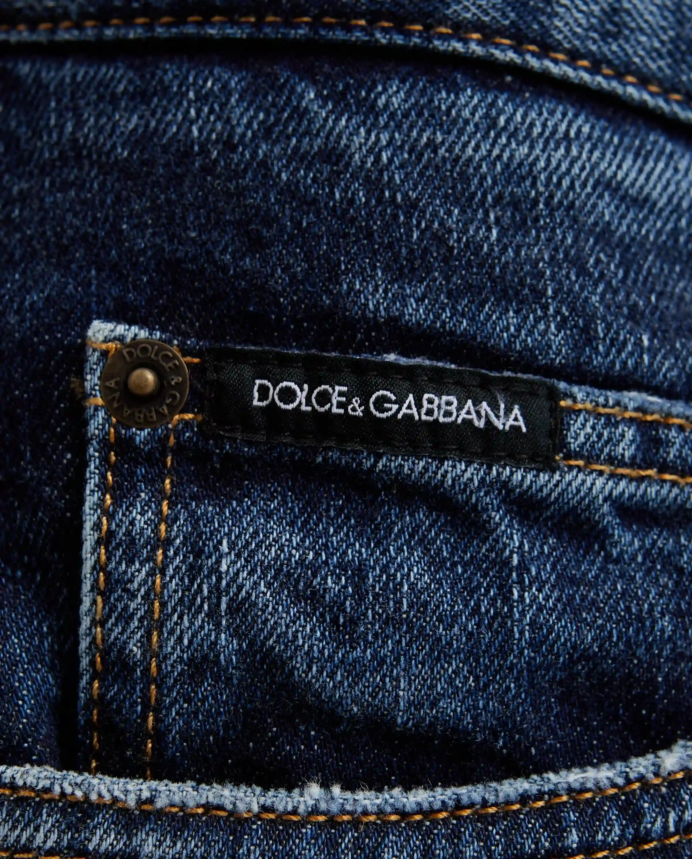 Сині джинси DOLCE & GABBANA Regular Fit