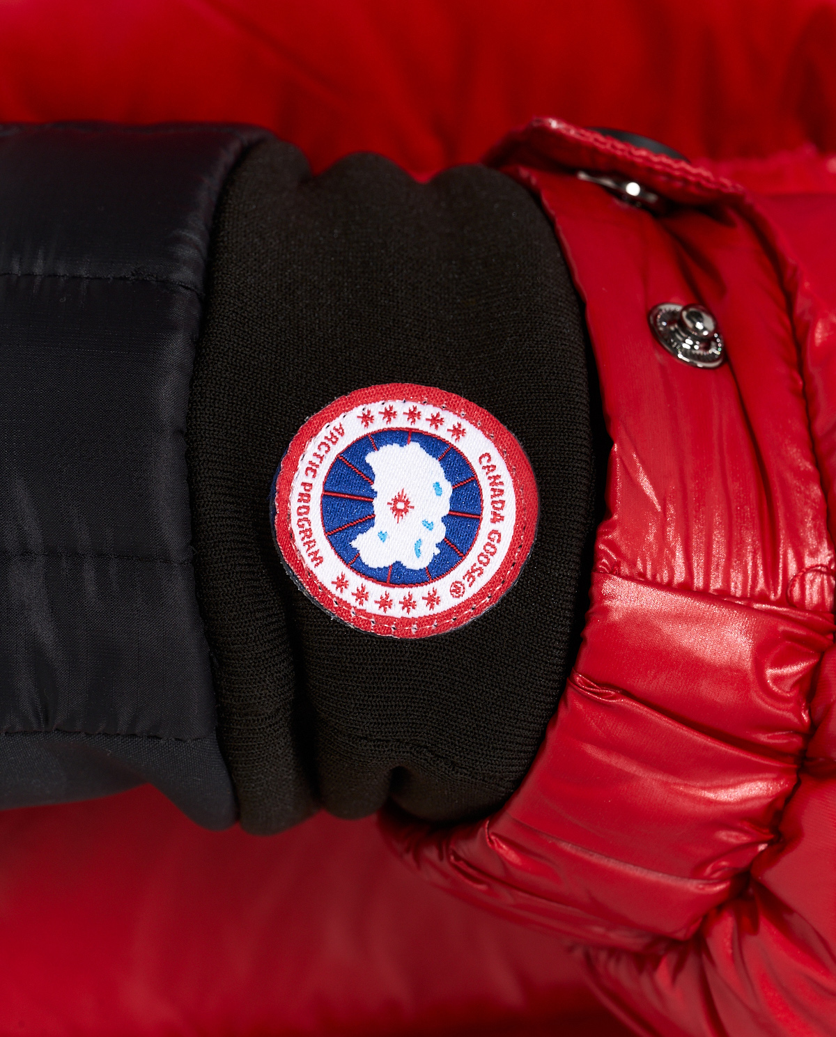 Пуховые перчатки CANADA GOOSE 