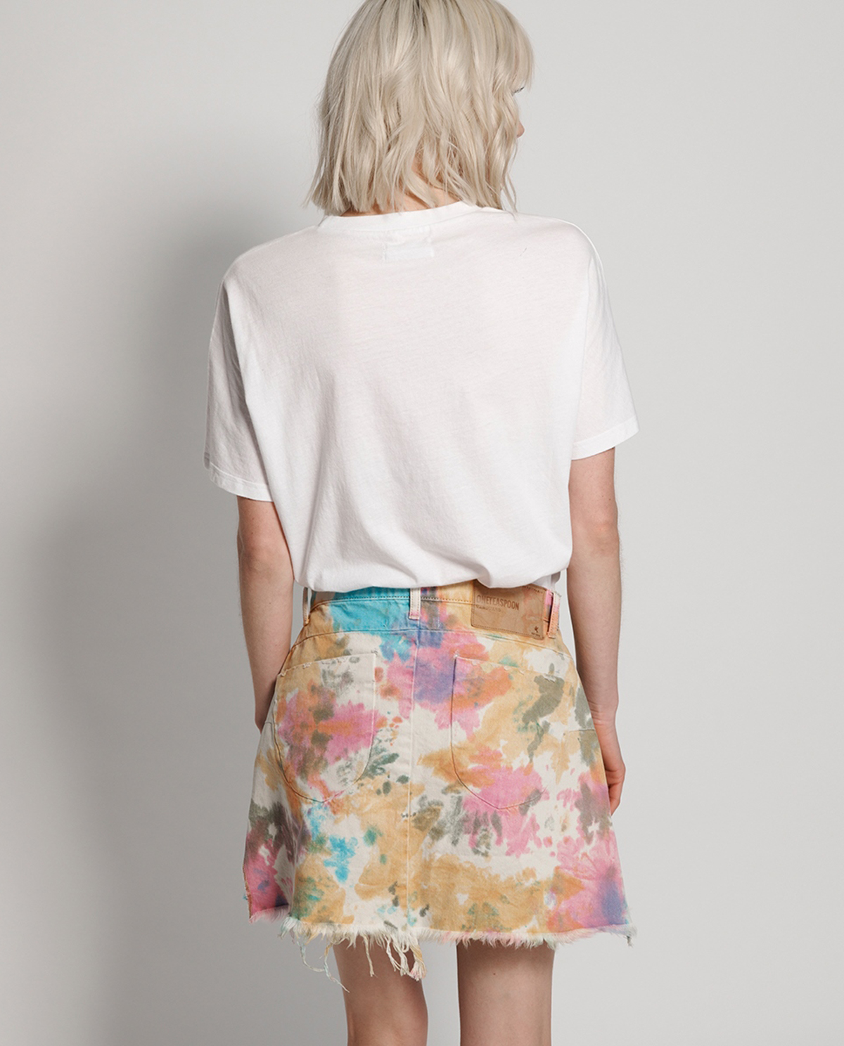 ONE TEASPOON Tie Dye Vanguard Skirt 