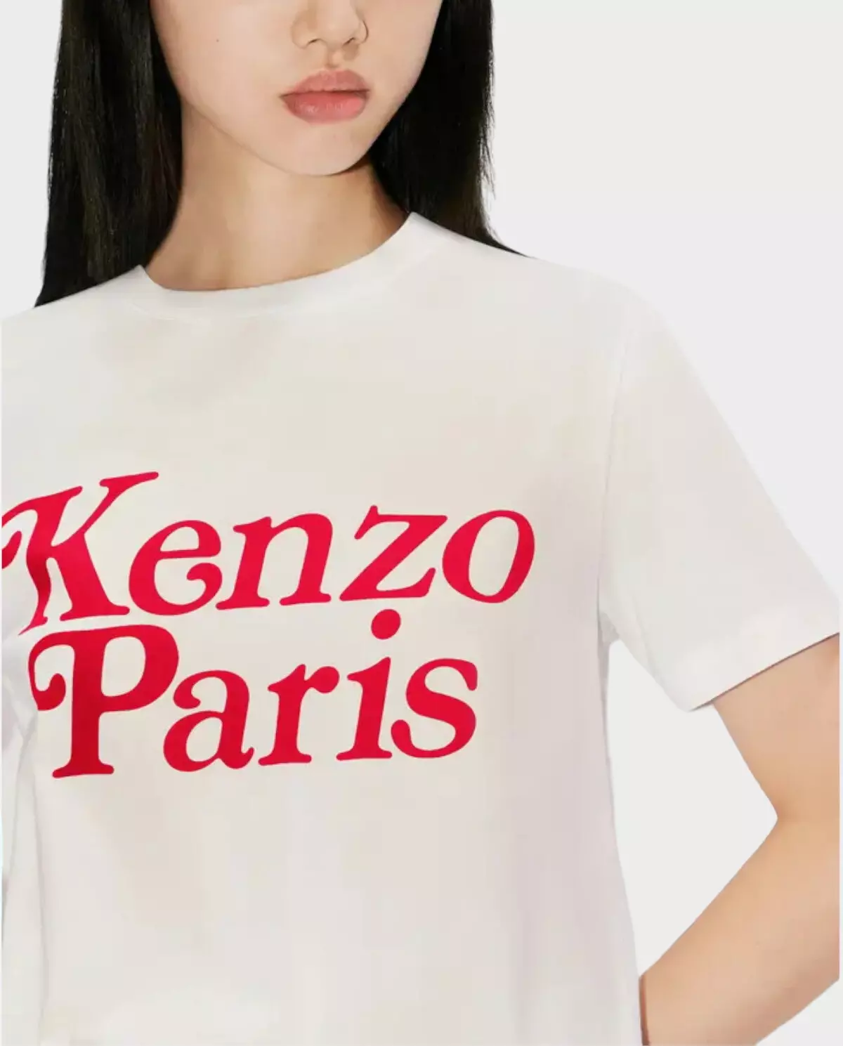 KENZO Біла футболка від Kenzo by Verdy