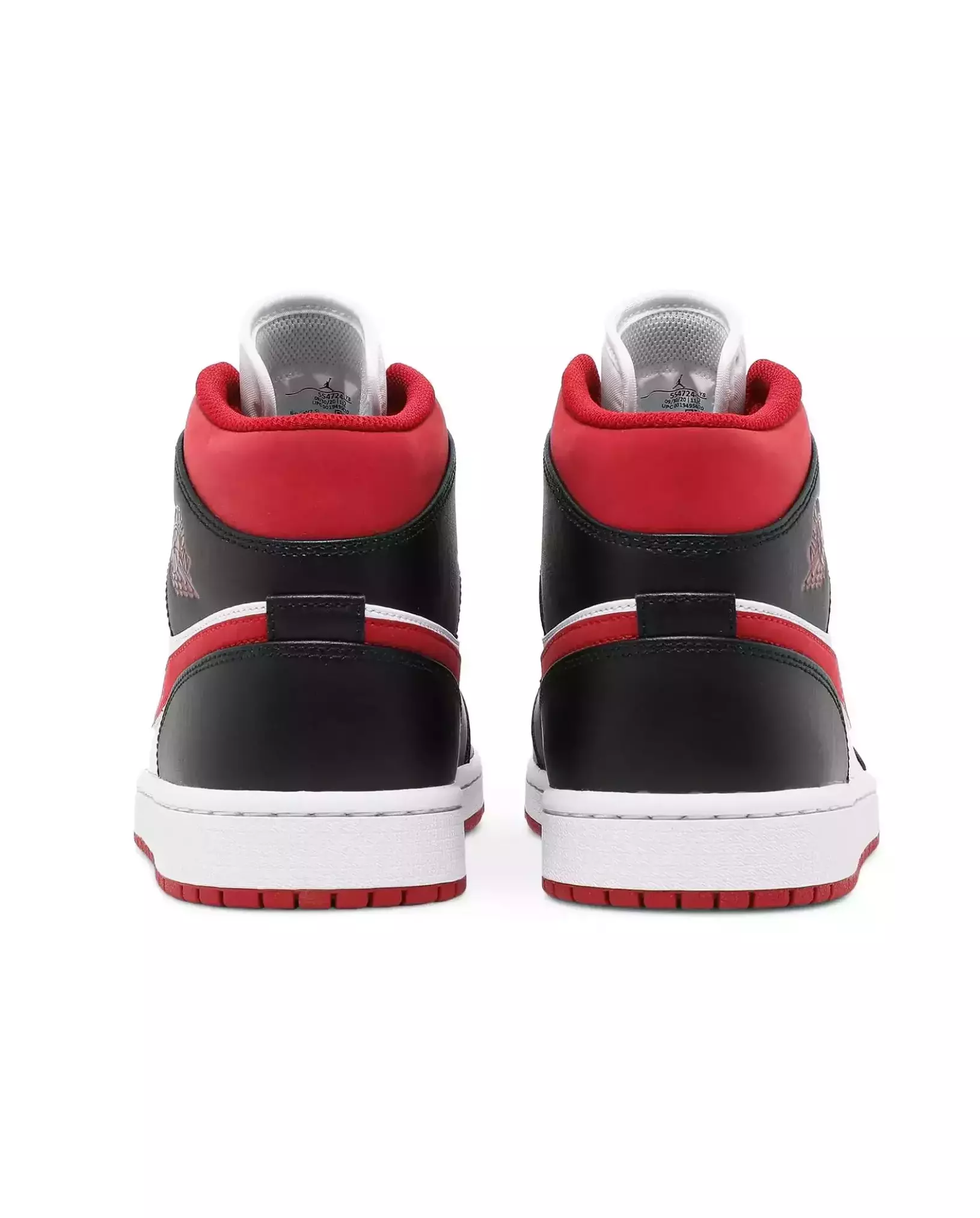 Кроссовки AIR JORDAN Кроссовки Air Jordan 1 Mid Black Gym Red